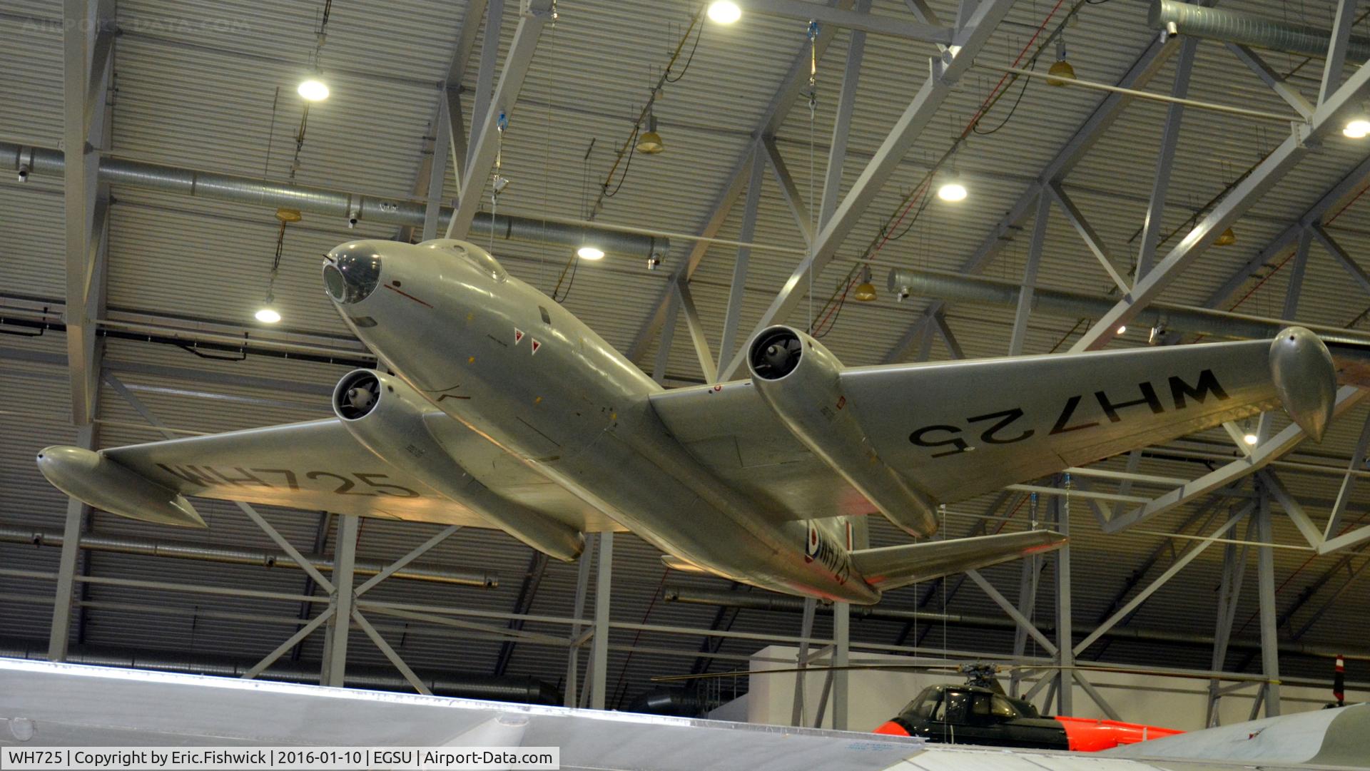WH725, 1953 English Electric Canberra B.2 C/N EEP71206, 3. WH725 in the Airspace Hanger at IWM Duxford.