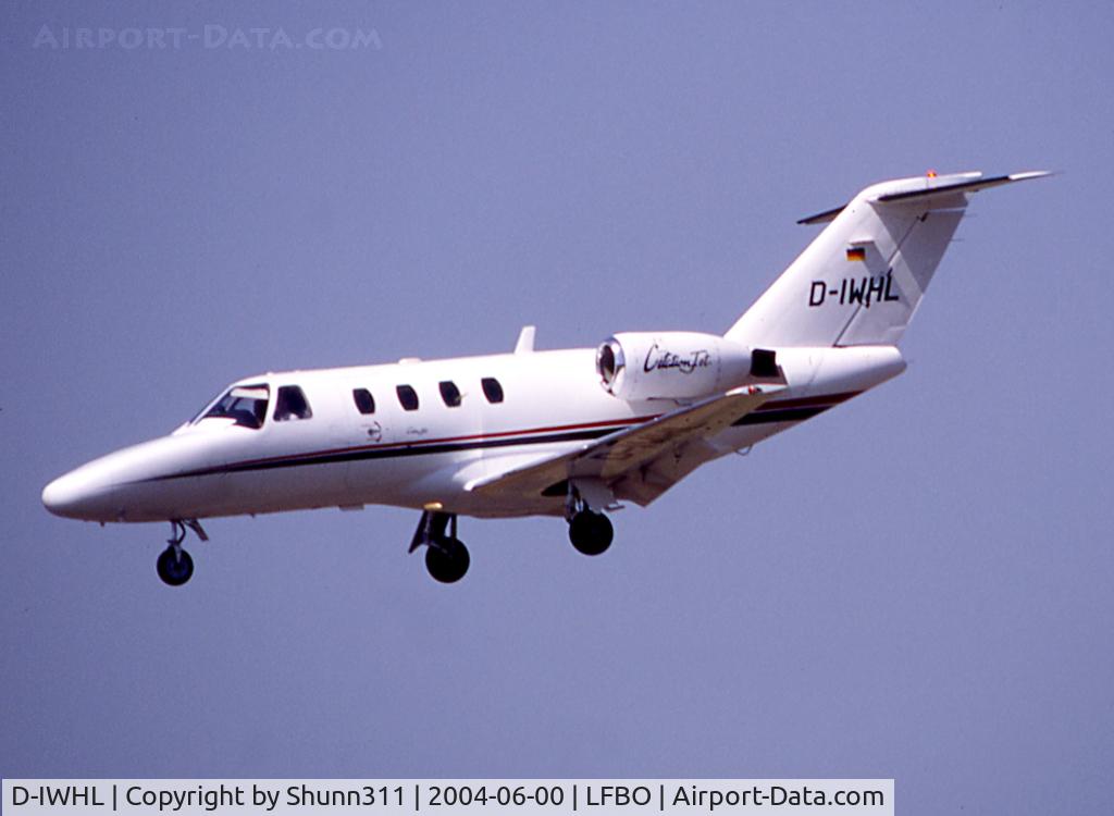 D-IWHL, 1995 Cessna 525 CitationJet CJ1 C/N 525-0029, Landing rwy 15R