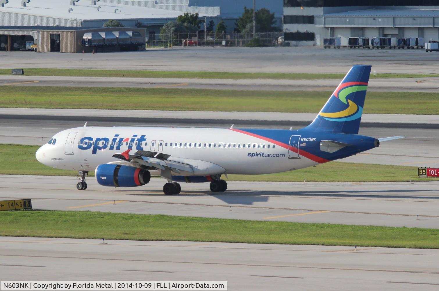 N603NK, 2010 Airbus A320-232 C/N 4321, Spirit