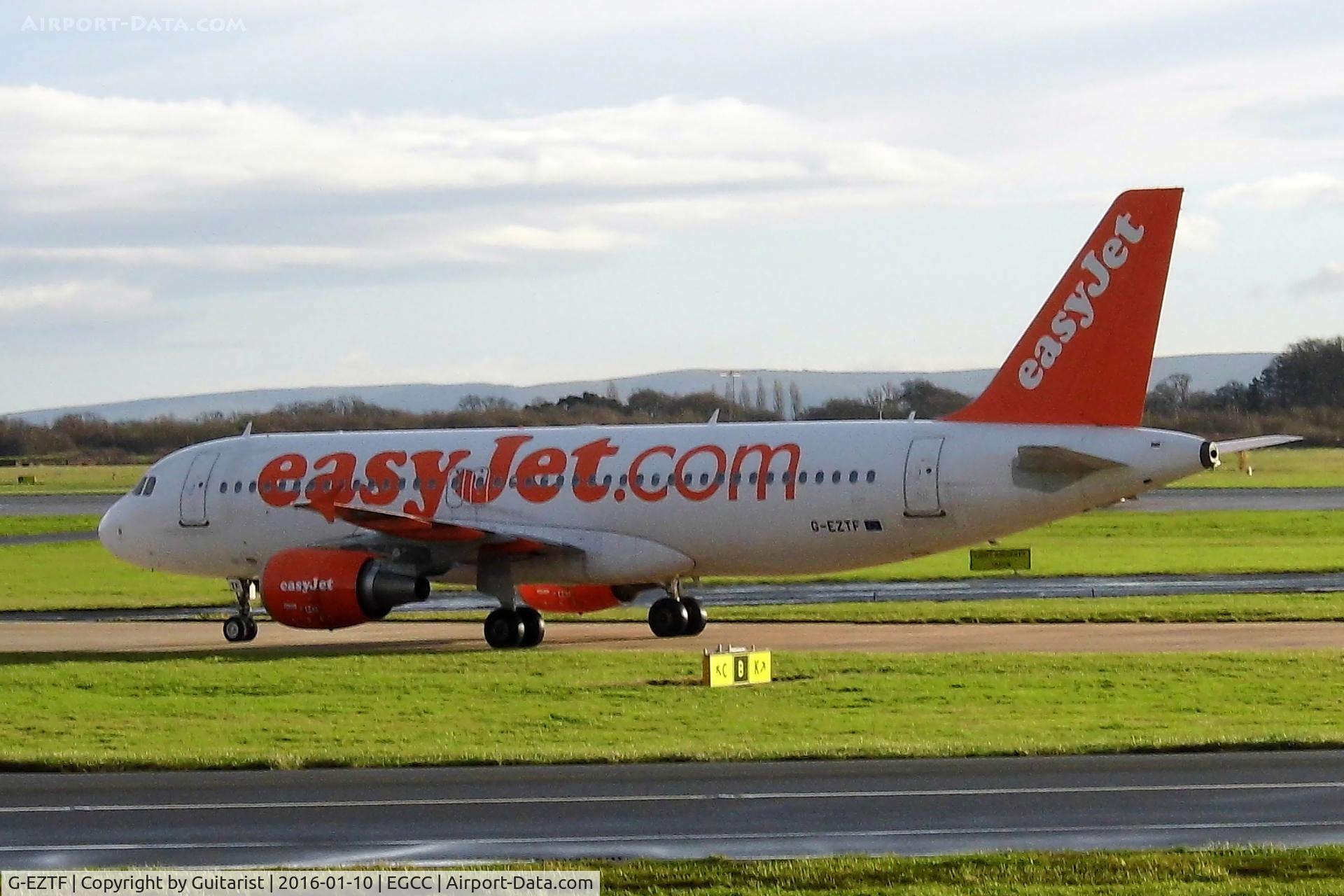 G-EZTF, 2009 Airbus A320-214 C/N 3922, At Manchester