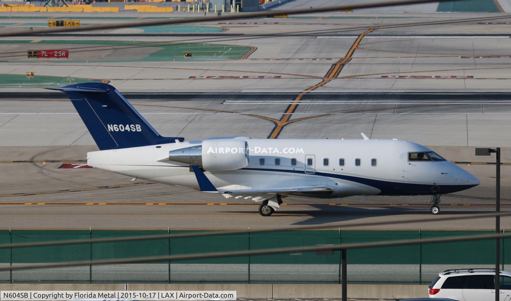 N604SB, 2004 Bombardier Challenger 604 (CL-600-2B16) C/N 5569, Challenger 604