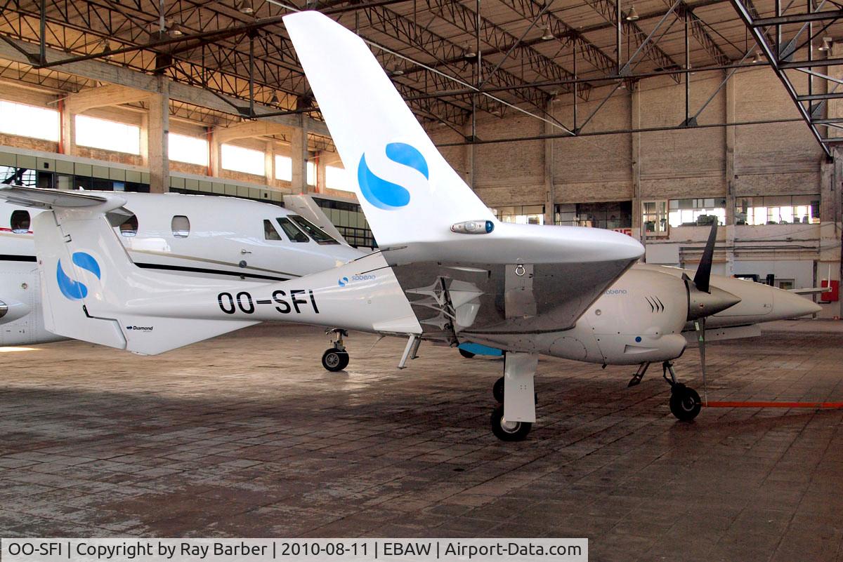 OO-SFI, 2007 Diamond DA-42 Twin Star C/N 42.214, Diamond DA-42 Twin Star [42.214] (Sabena Airline Training Centre) Antwerp-Deurne~OO 11/08/2010