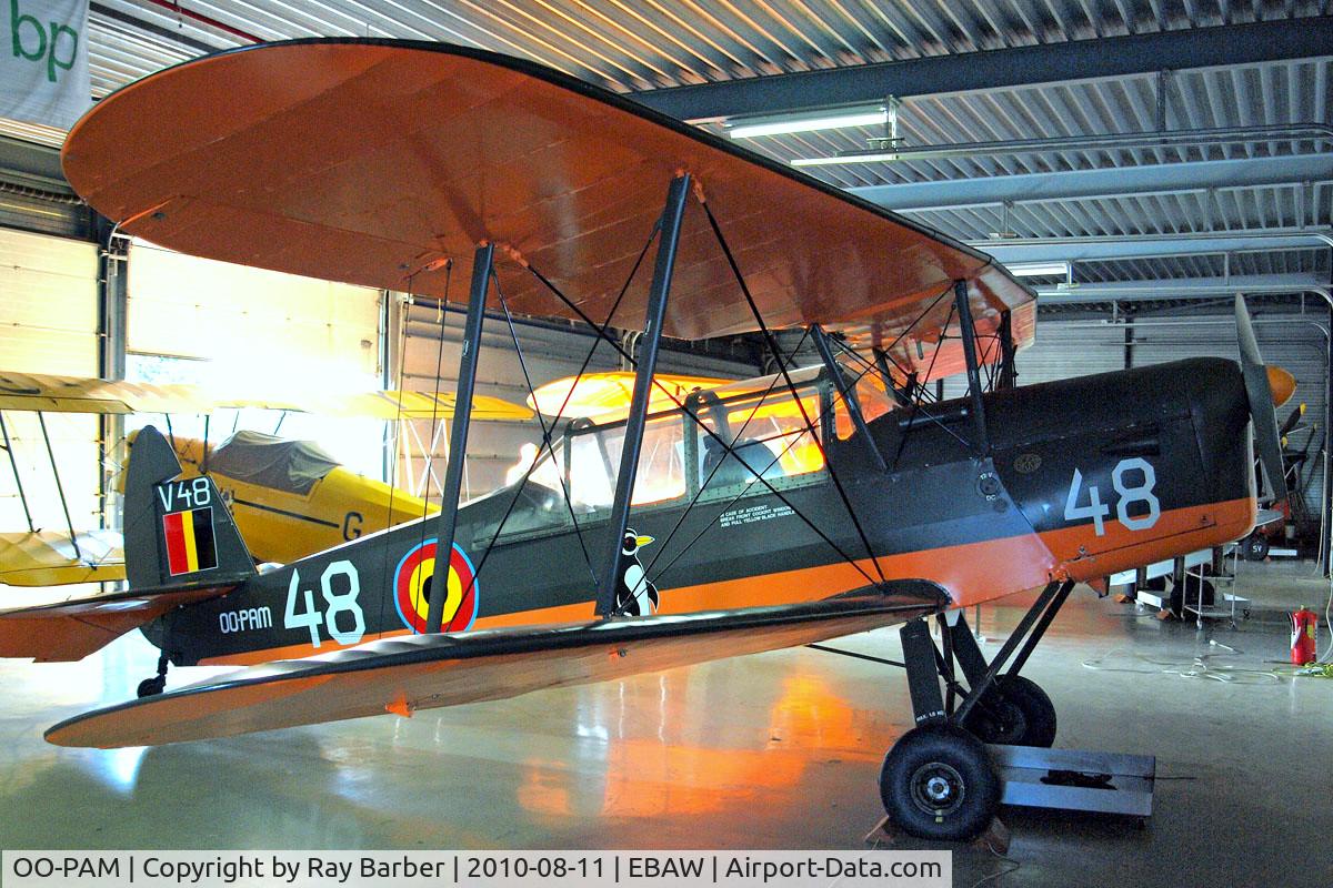OO-PAM, 1953 Stampe-Vertongen SV-4B C/N 1190, Stampe et Vertongen Stampe SV.4B [1190] Antwerp-Deurne~OO 11/08/2010