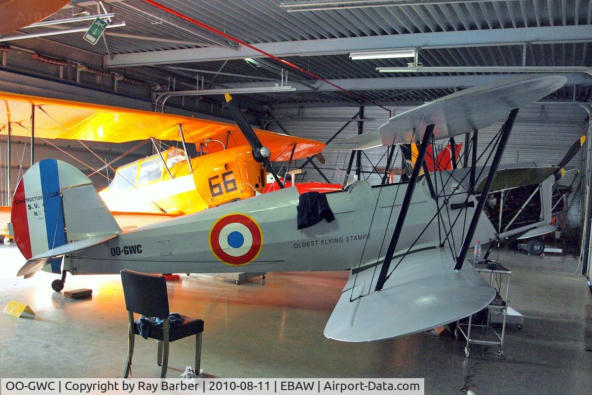 OO-GWC, Stampe-Vertongen SV-4C C/N 1, SNCAN Stampe SV.4B [1] Antwerp-Deurne~OO 11/08/2010