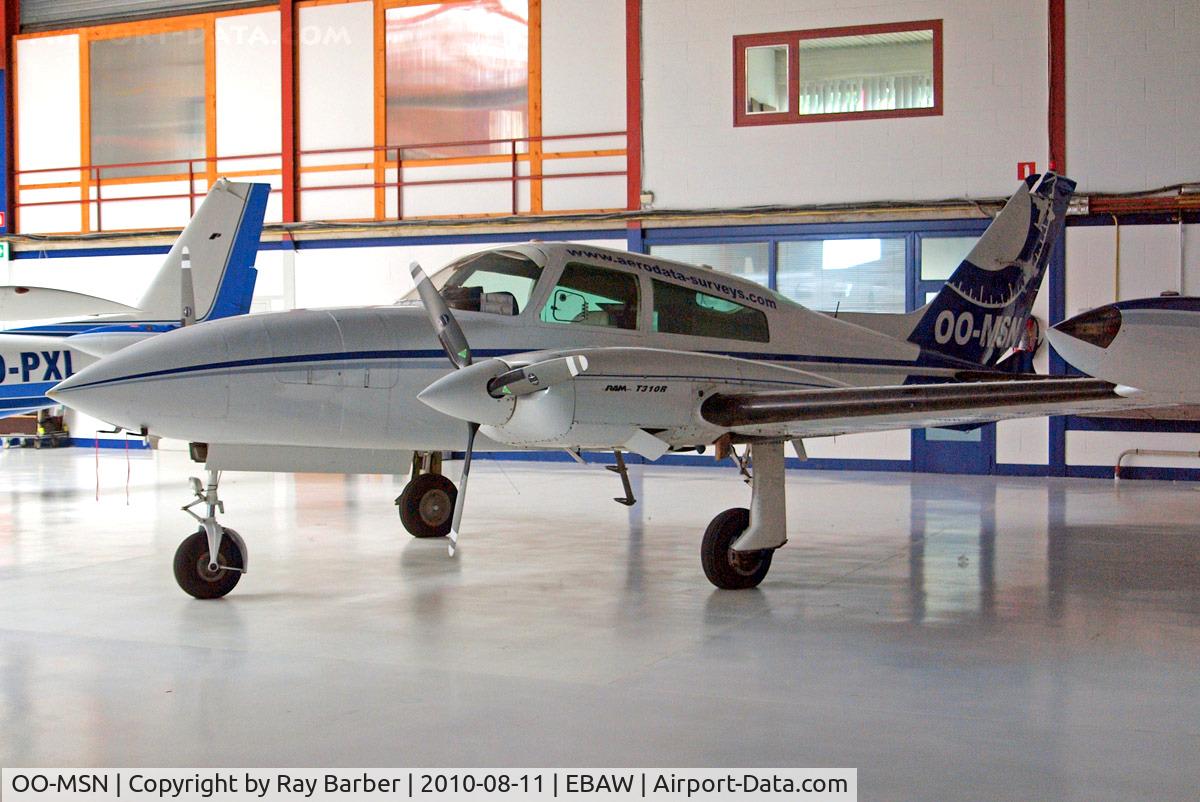 OO-MSN, Cessna 310R C/N 310R0562, Cessna T.310R [310R-0562] (Aerodata International Surveys) Antwerp-Deurne~OO 11/08/2010