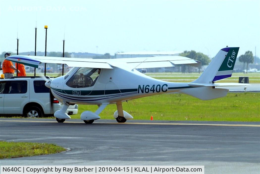 N640C, 2005 Flight Design CTSW C/N 05-10-13, Flight Design CT SW [05-10-13]  Lakeland-Linder~N 15/04/2010