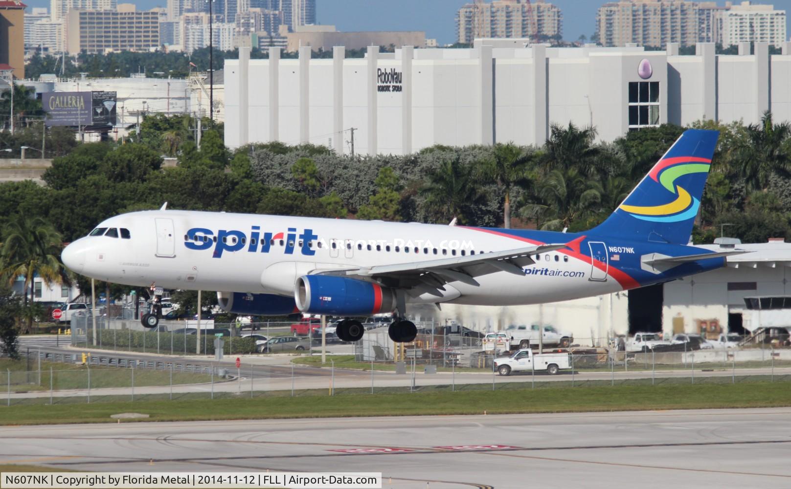 N607NK, 2011 Airbus A320-232 C/N 4595, Spirit