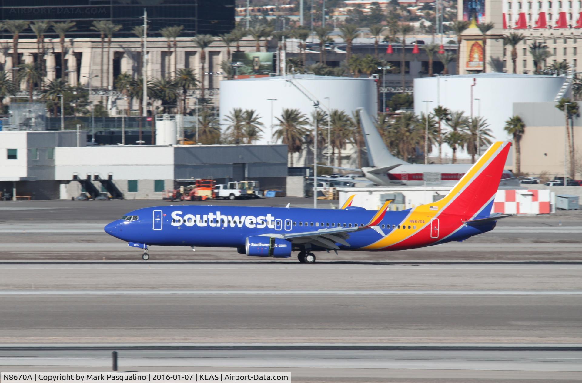 N8670A, 2015 Boeing 737-8H4 C/N 36656, Boeing 737-800