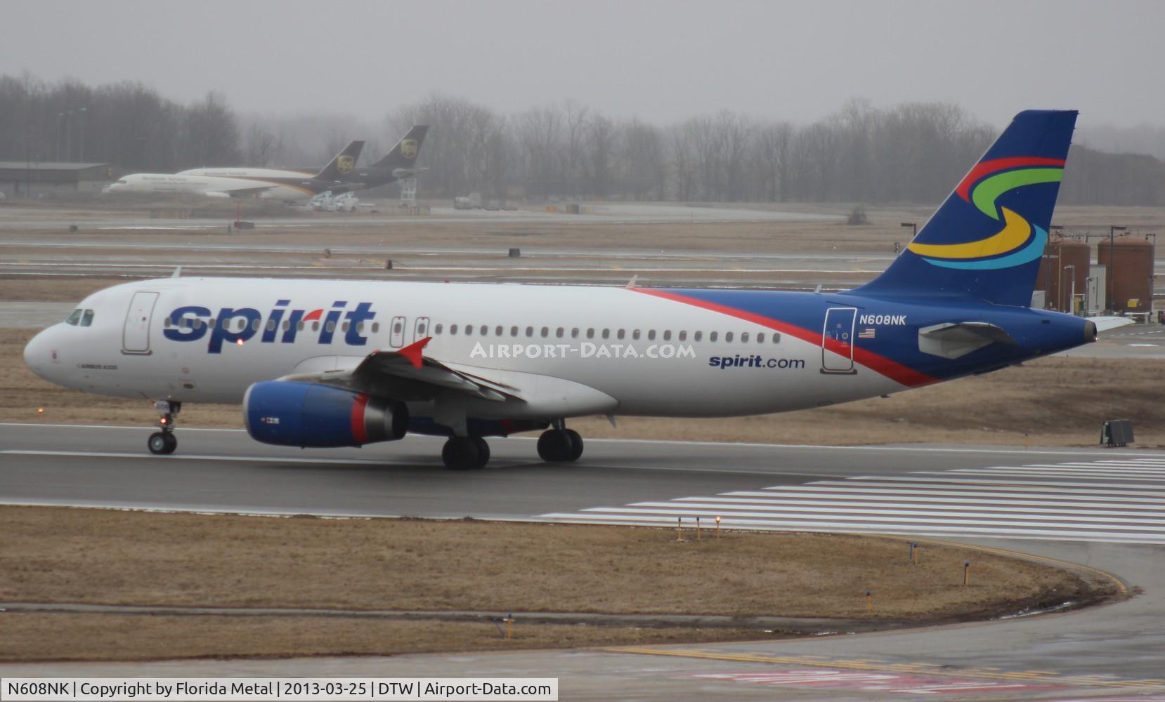 N608NK, 2011 Airbus A320-232 C/N 4902, Spirit