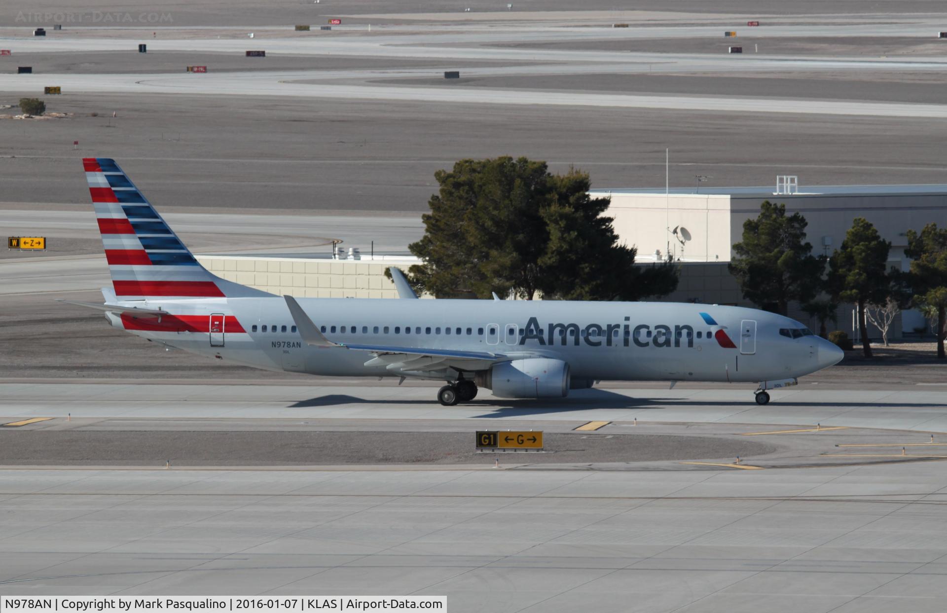 N978AN, 2001 Boeing 737-823 C/N 30100, Boeing 737-800