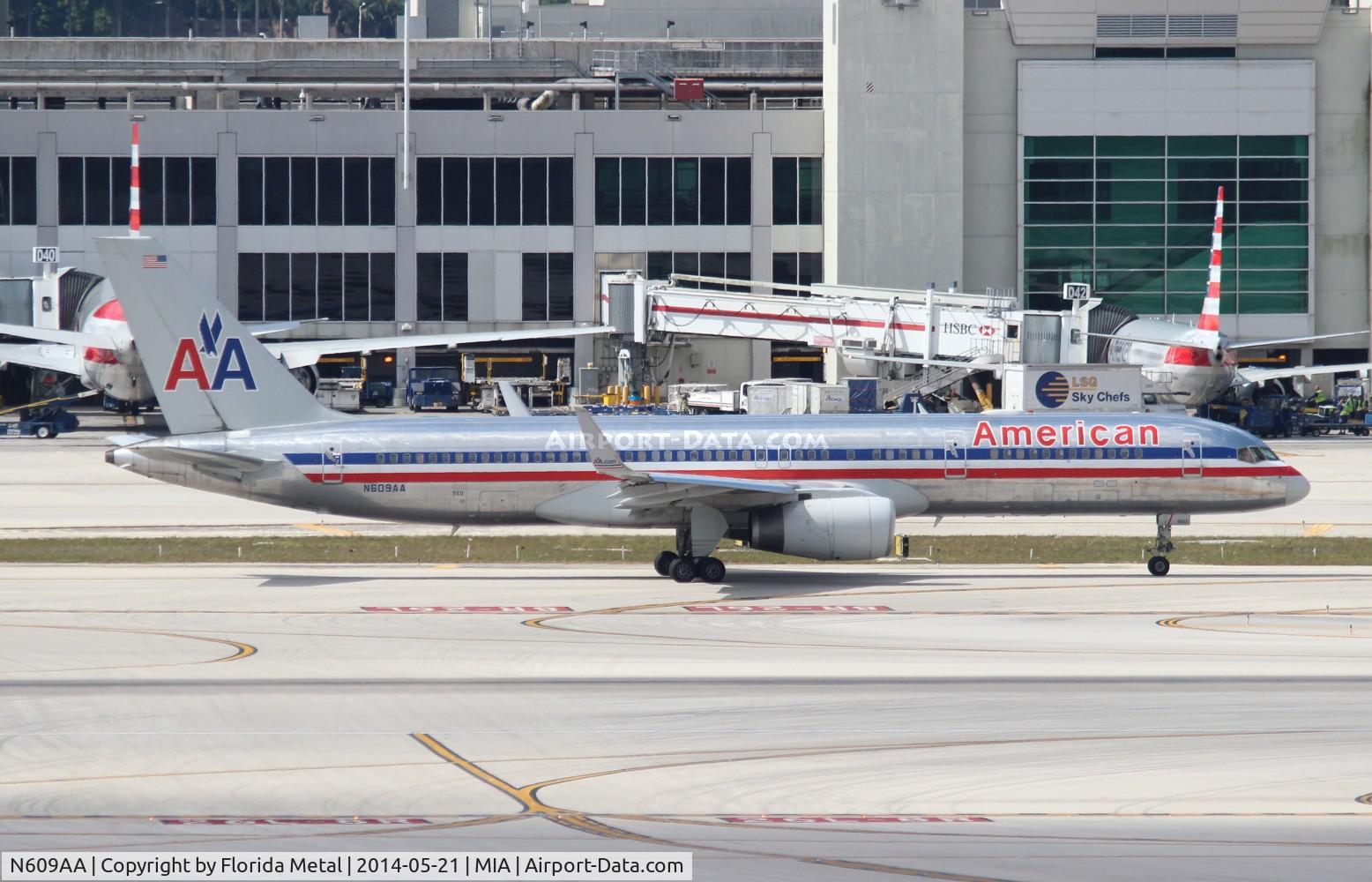 N609AA, 1996 Boeing 757-223 C/N 27447, American