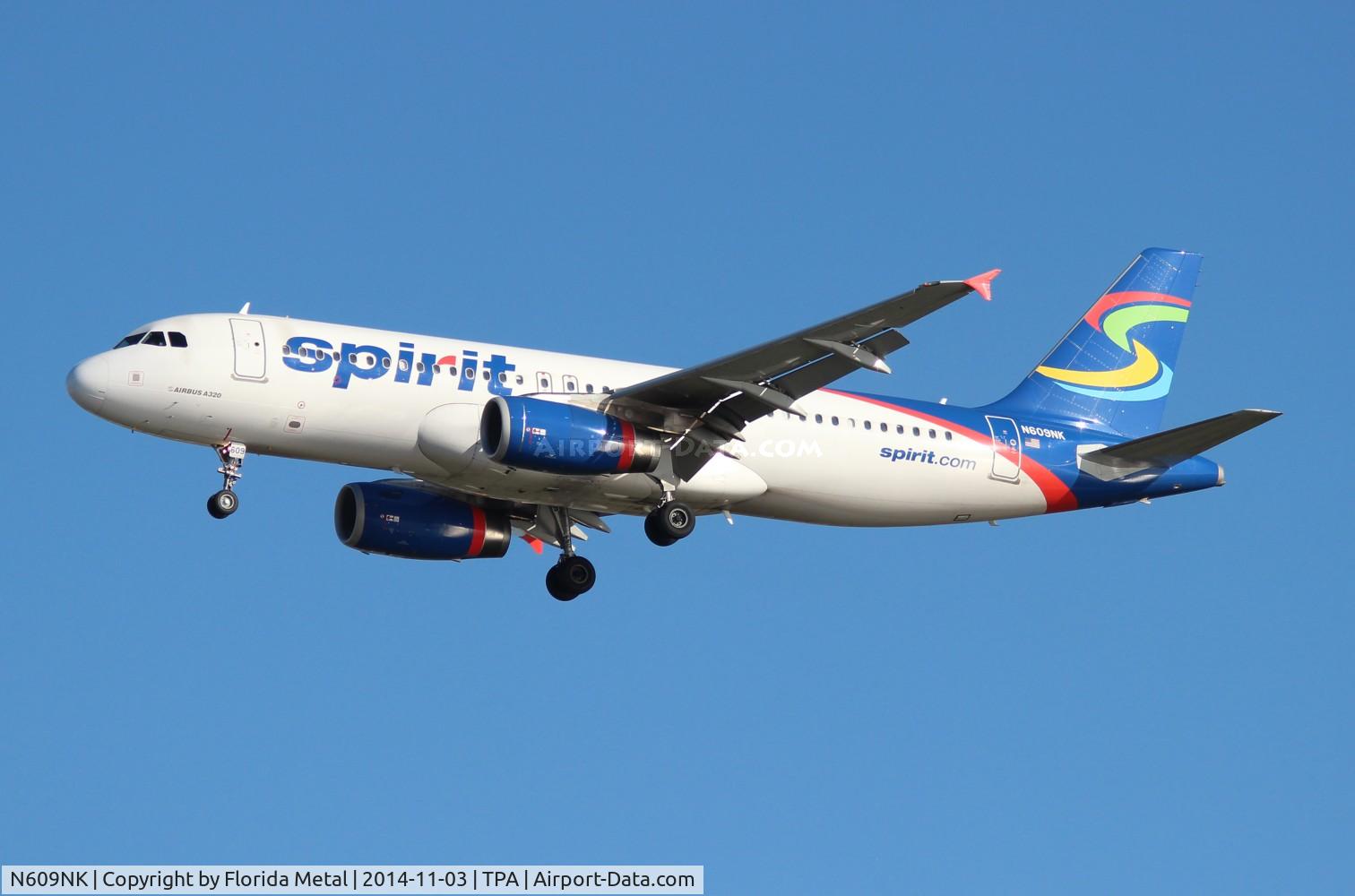 N609NK, 2011 Airbus A320-232 C/N 4951, Spirit
