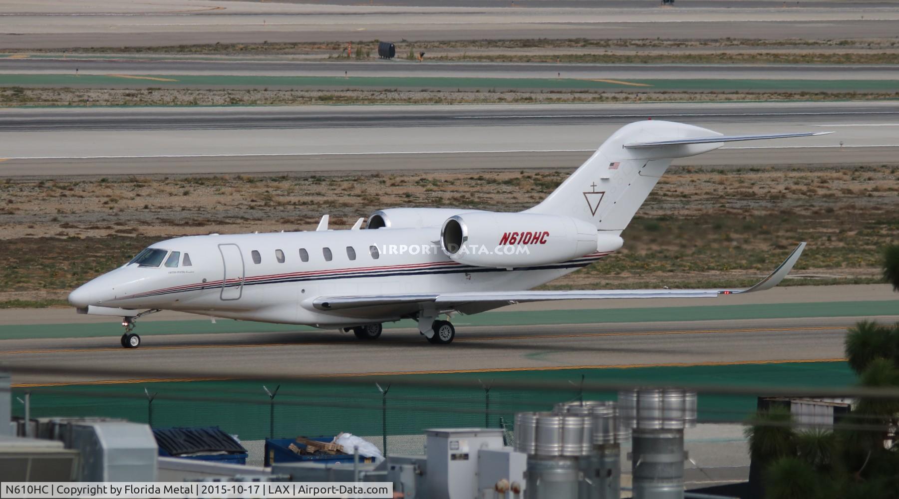 N610HC, 1998 Cessna 750 Citation X C/N 7500054, Citation 750