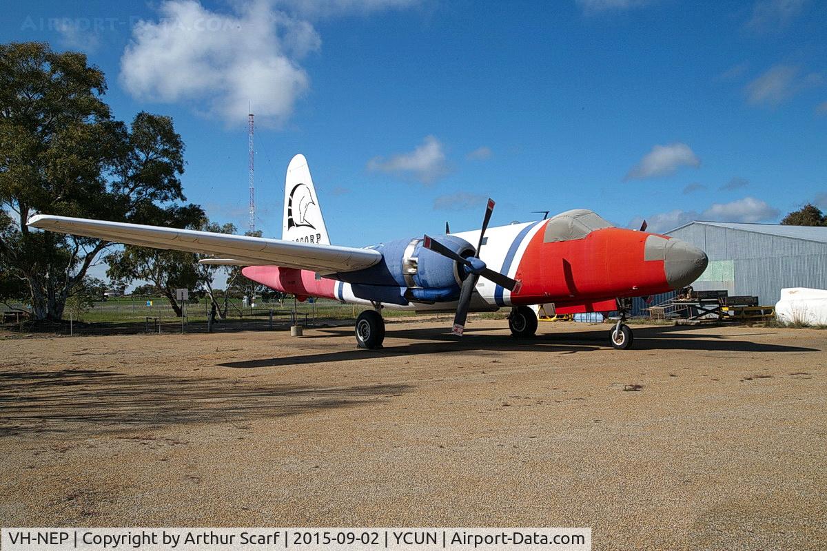 VH-NEP, 1959 Lockheed P2V-7S Neptune Neptune C/N 726-7192 (145921), VH-NEP Cunderdin WA September 2015