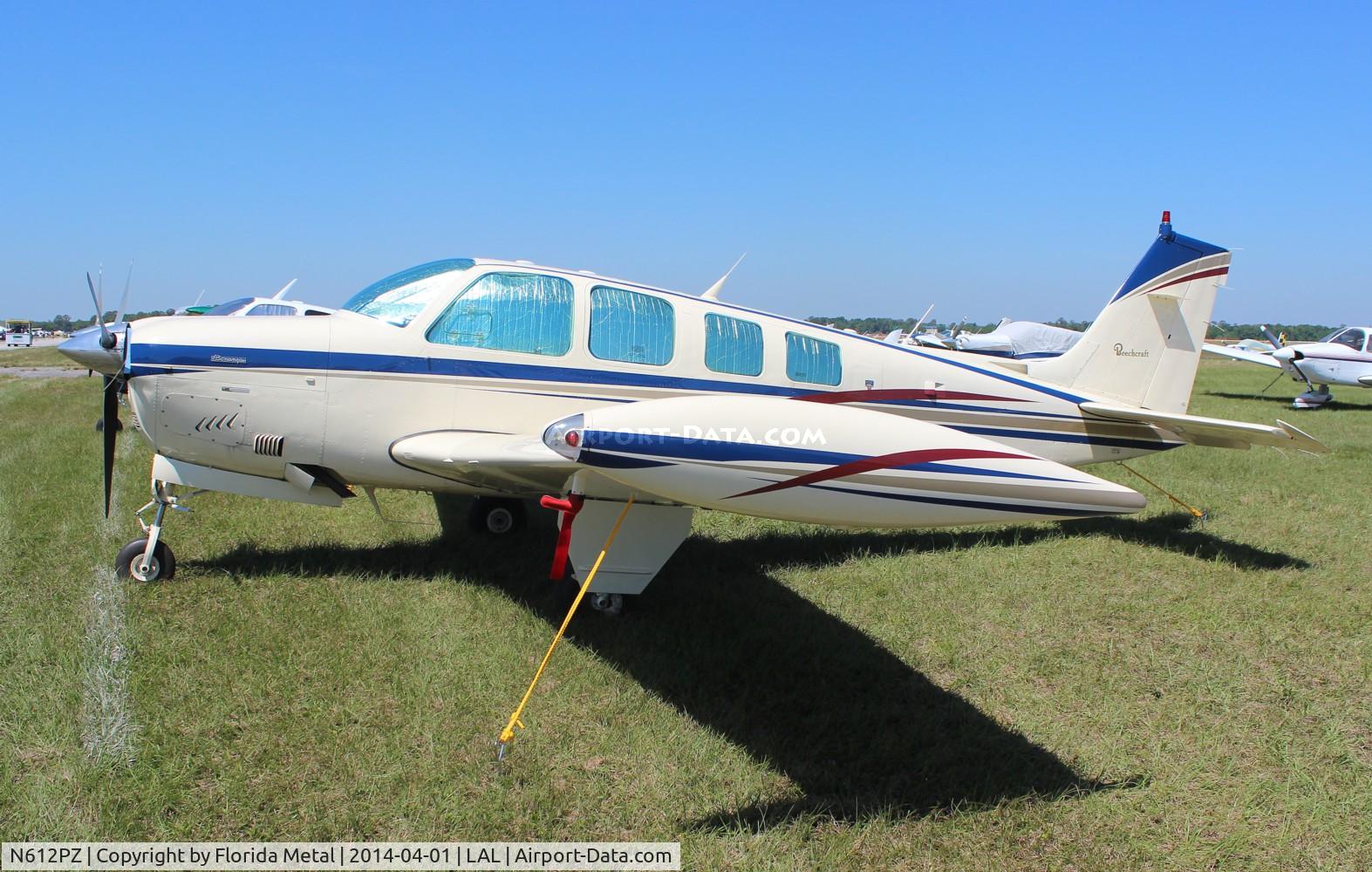 N612PZ, 1983 Beech A36 Bonanza 36 C/N E-2108, Beech A36