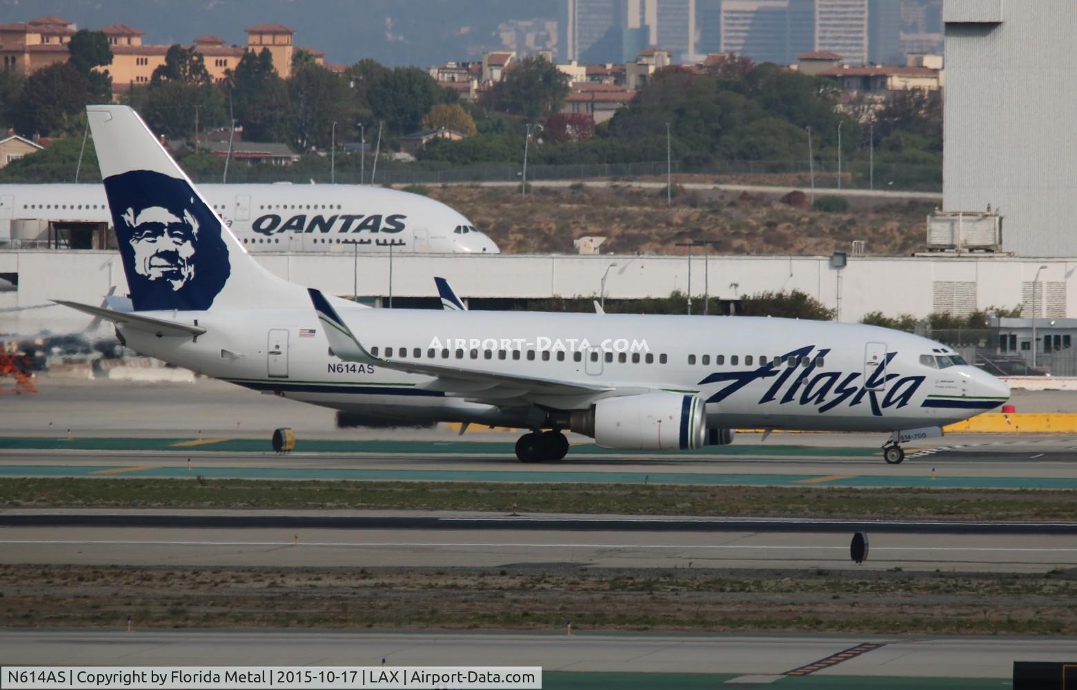 N614AS, 1999 Boeing 737-790 C/N 30343, Alaska