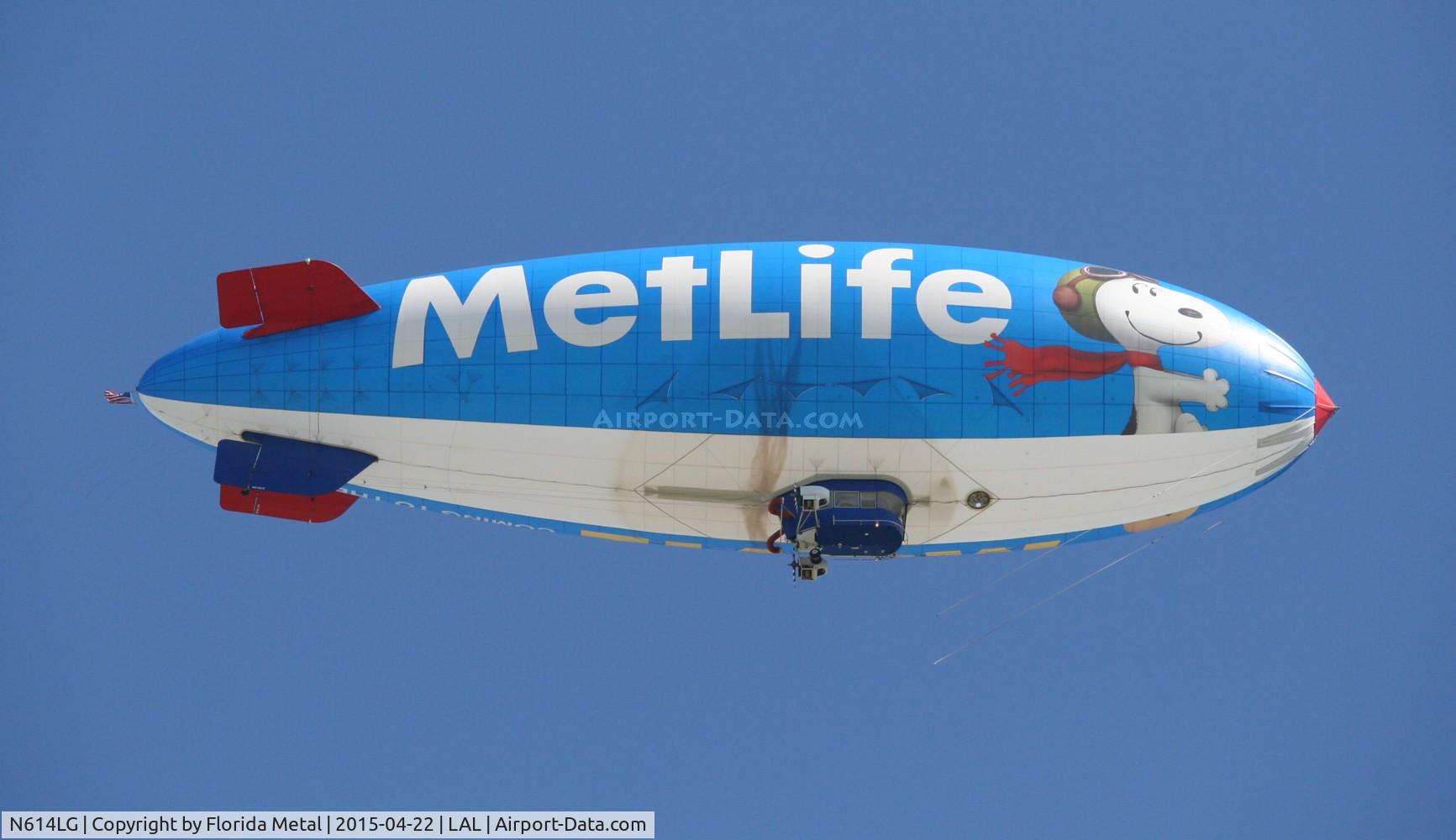 N614LG, 1997 American Blimp Corp A60R C/N 014, Snoopy 1