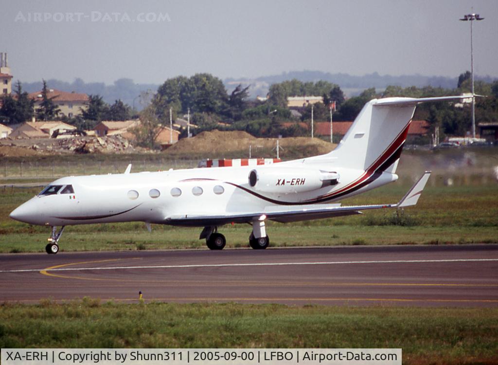 XA-ERH, 1981 Gulfstream G-1159A Gulfstream III C/N 323, Taxiing to the Terminal after landing...