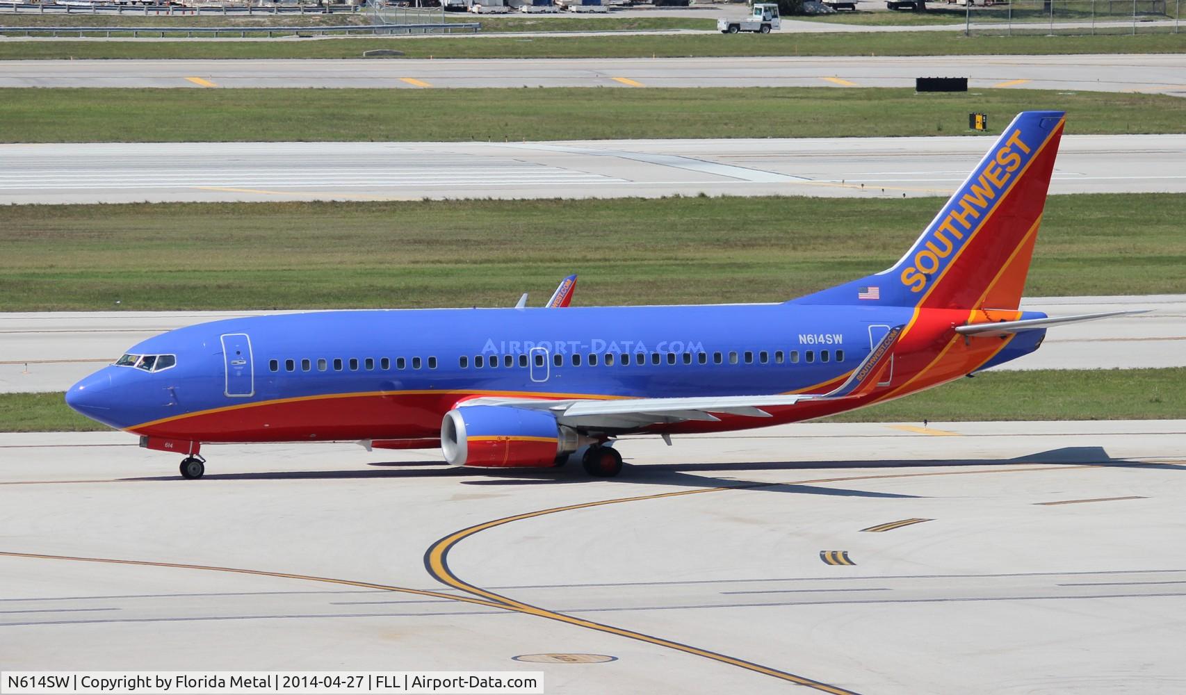 N614SW, 1995 Boeing 737-3H4 C/N 28033, Southwest