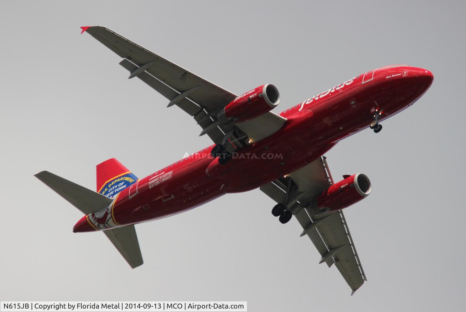 N615JB, 2005 Airbus A320-232 C/N 2461, NYFD Jet Blue