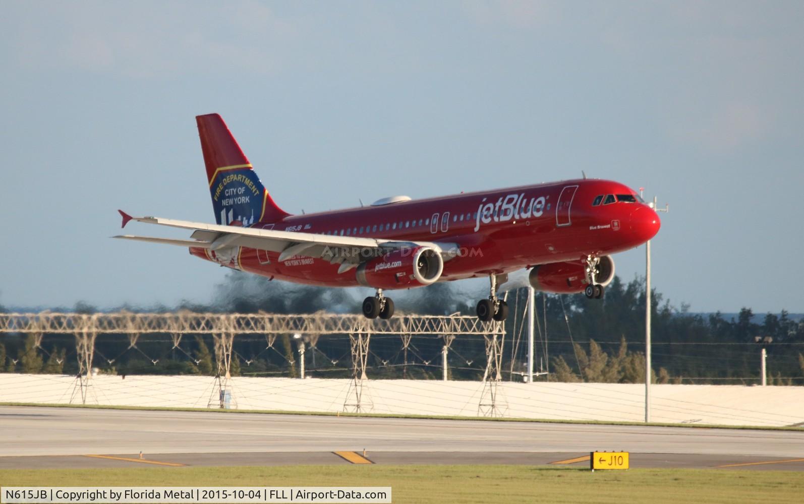 N615JB, 2005 Airbus A320-232 C/N 2461, Jet Blue NYFD