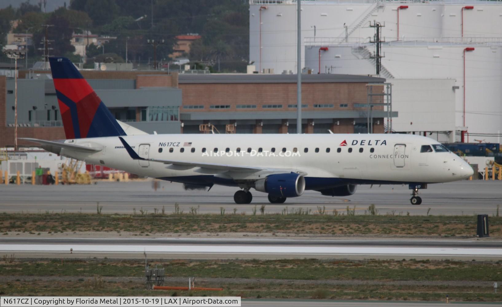 N617CZ, 2008 Embraer 175LR (ERJ-170-200LR) C/N 17000210, Delta Connection