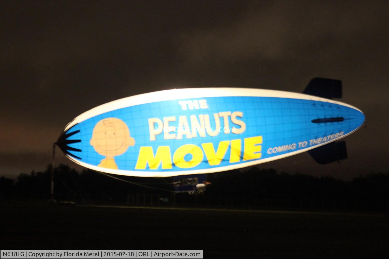 N618LG, 2000 American Blimp Corp A-60+ C/N 018, Snoopy 1 (Charlie Brown Movie)