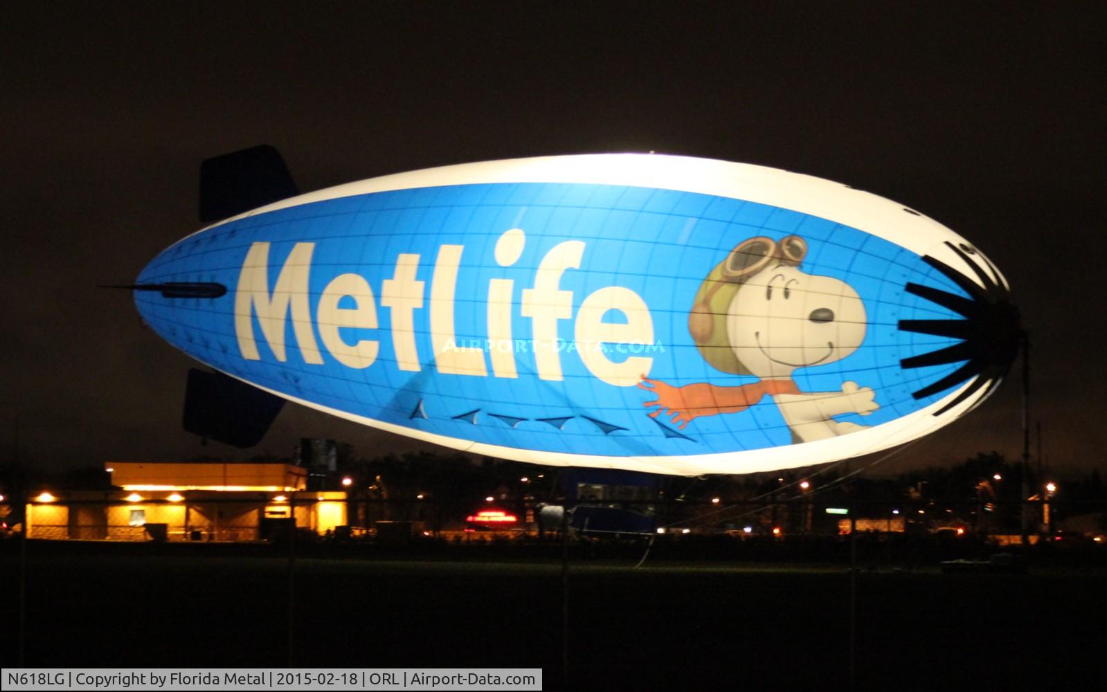 N618LG, 2000 American Blimp Corp A-60+ C/N 018, Snoopy 1