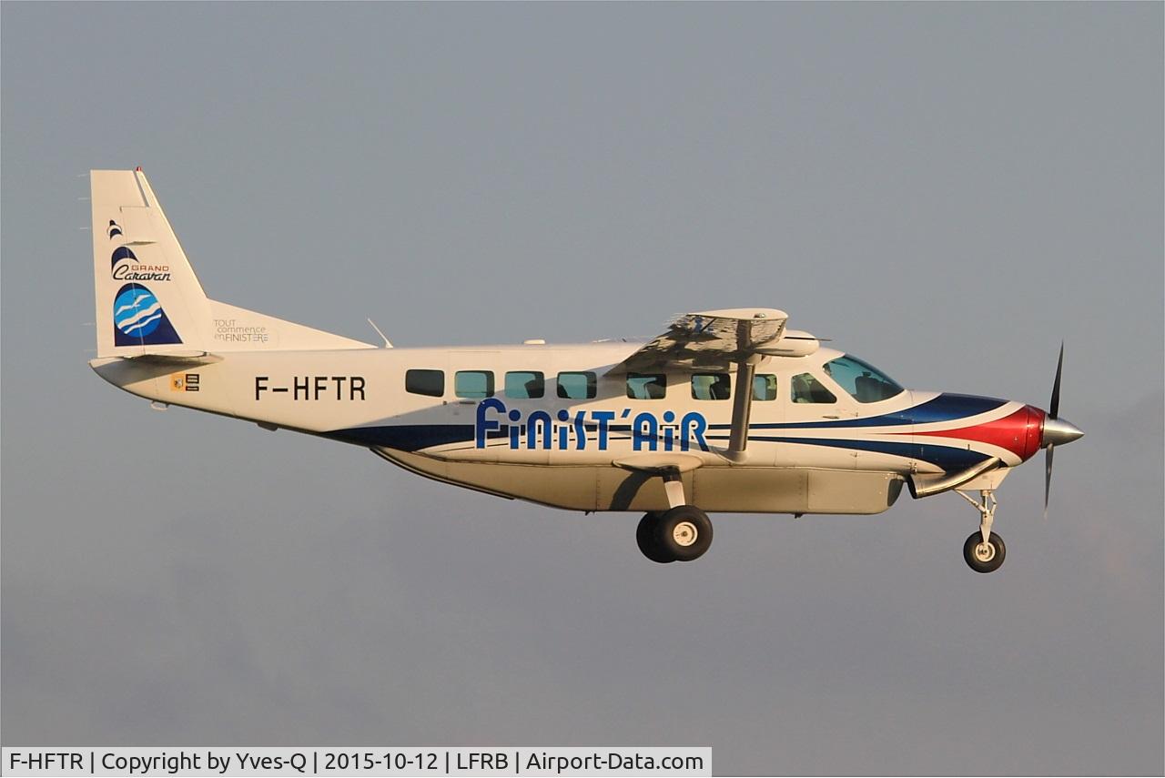 F-HFTR, 2008 Cessna 208B Grand Caravan C/N 208B-2041, Cessna 208B Grand Caravan, On final rwy 07R, Brest-Bretagne Airport (LFRB-BES)