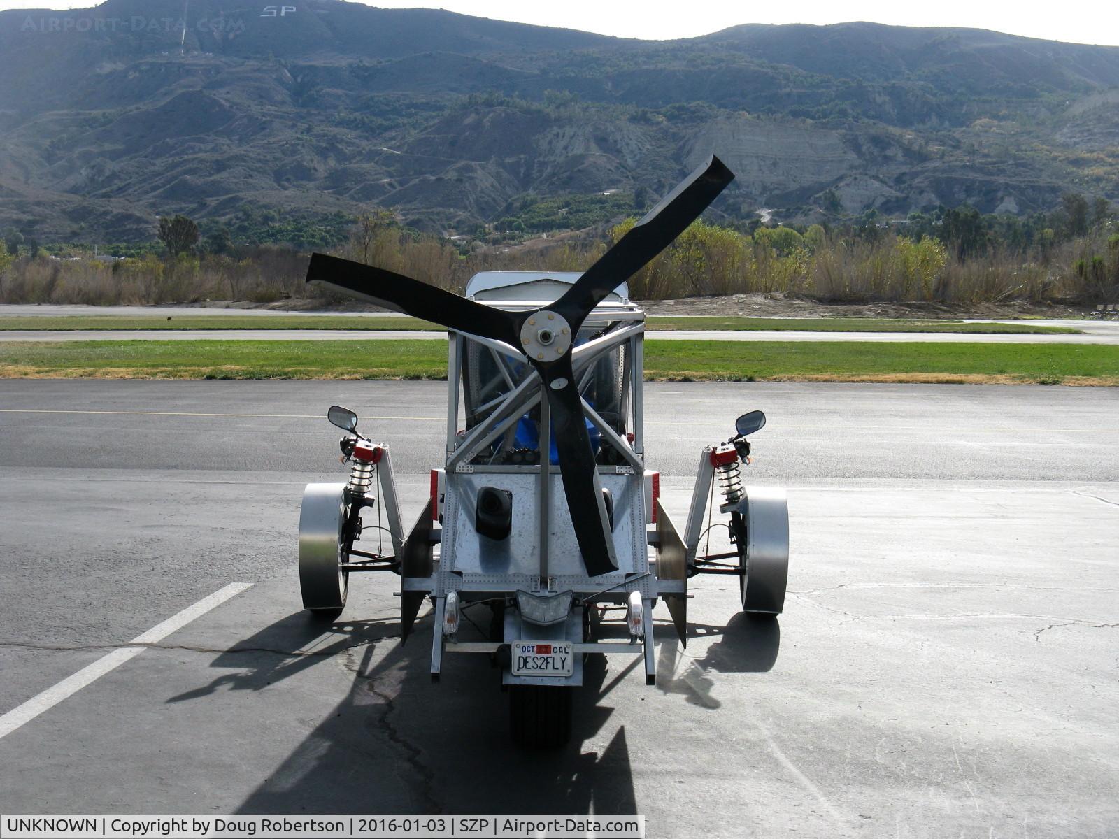 UNKNOWN, Miscellaneous Various C/N unknown, Caravella Aerospace CARAVELLAIR Roadable Aircraft Prototype, 100 Hp 4 cylinder pusher prop and road driving wheel