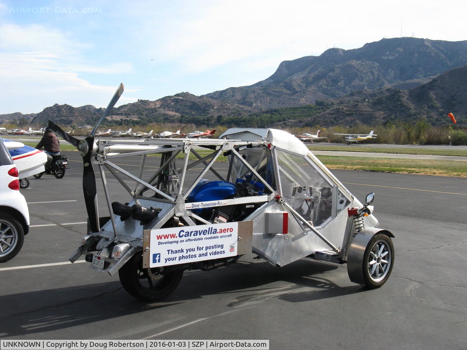 UNKNOWN, Miscellaneous Various C/N unknown, Caravella Aerospace CARAVELLAIR Roadable Aircraft Prototype, see www.Caravella.aero, FLY your next CAR, DRIVE your next PLANE!