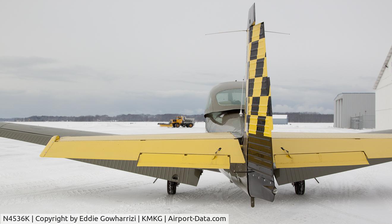 N4536K, 1948 Ryan Navion C/N NAV-4-1536, Muskegon in Winter