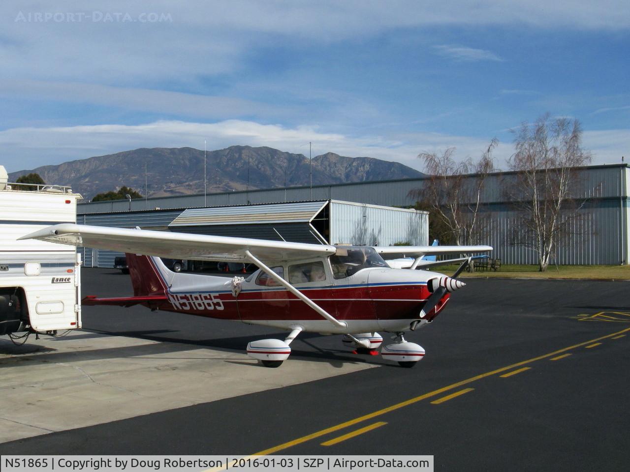 N51865, 1981 Cessna 172P C/N 17274362, 1981 Cessna 172P SKYHAWK, Lycoming O-320-D2J 160 hp