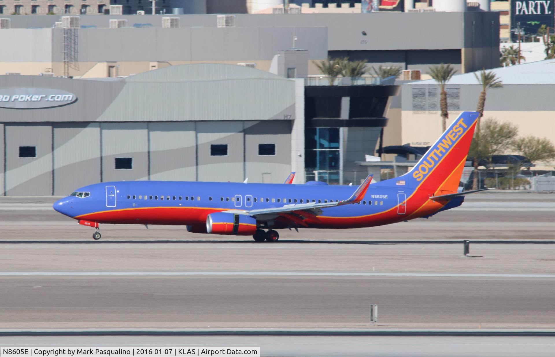 N8605E, 2012 Boeing 737-8H4 C/N 36891, Boeing 737-800