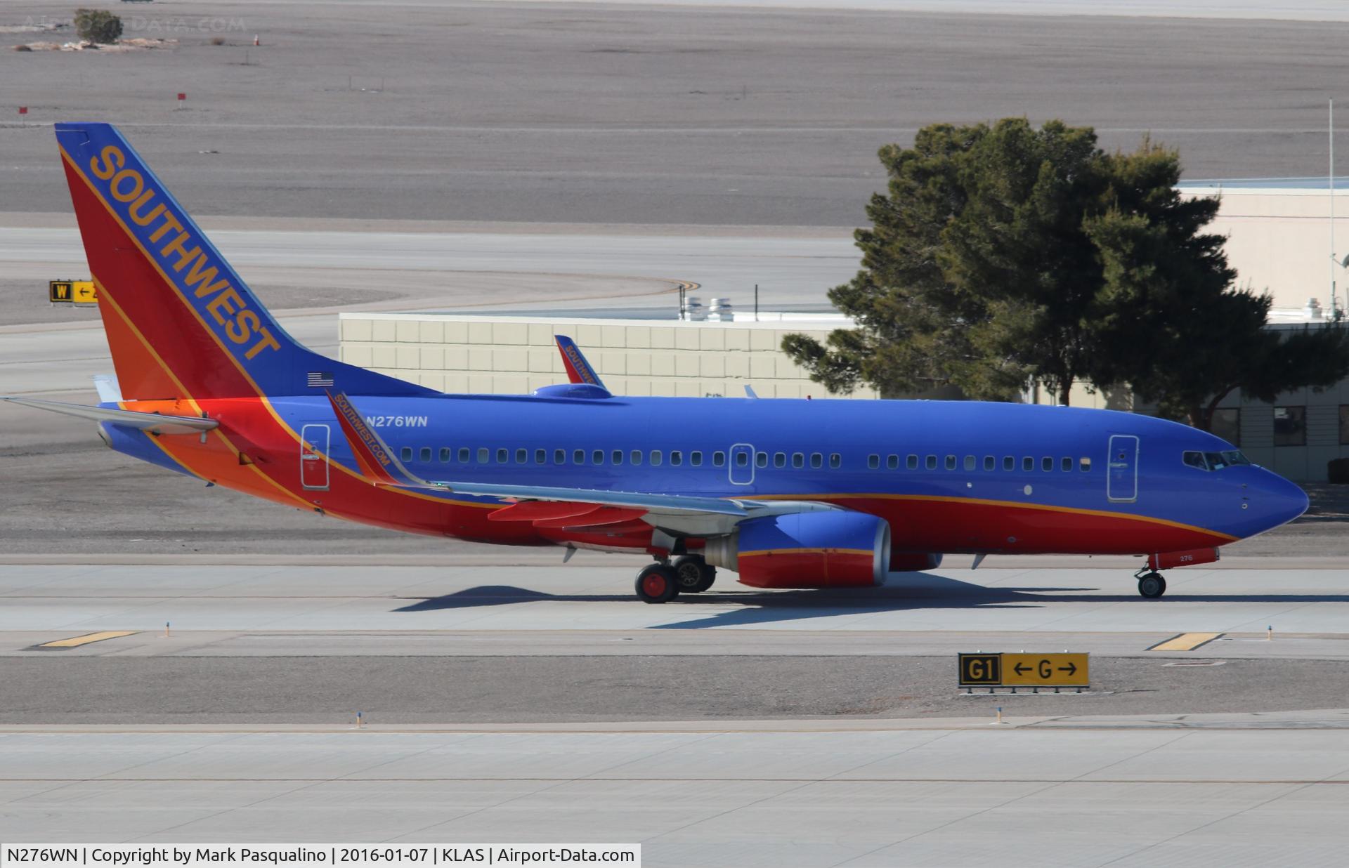 N276WN, 2007 Boeing 737-7H4 C/N 32530, Boeing 737-700