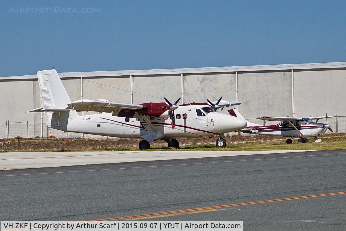 VH-ZKF, 1967 De Havilland Canada DHC-6-100 Twin Otter C/N 43, VH-ZKF Jandakot WA September 2015