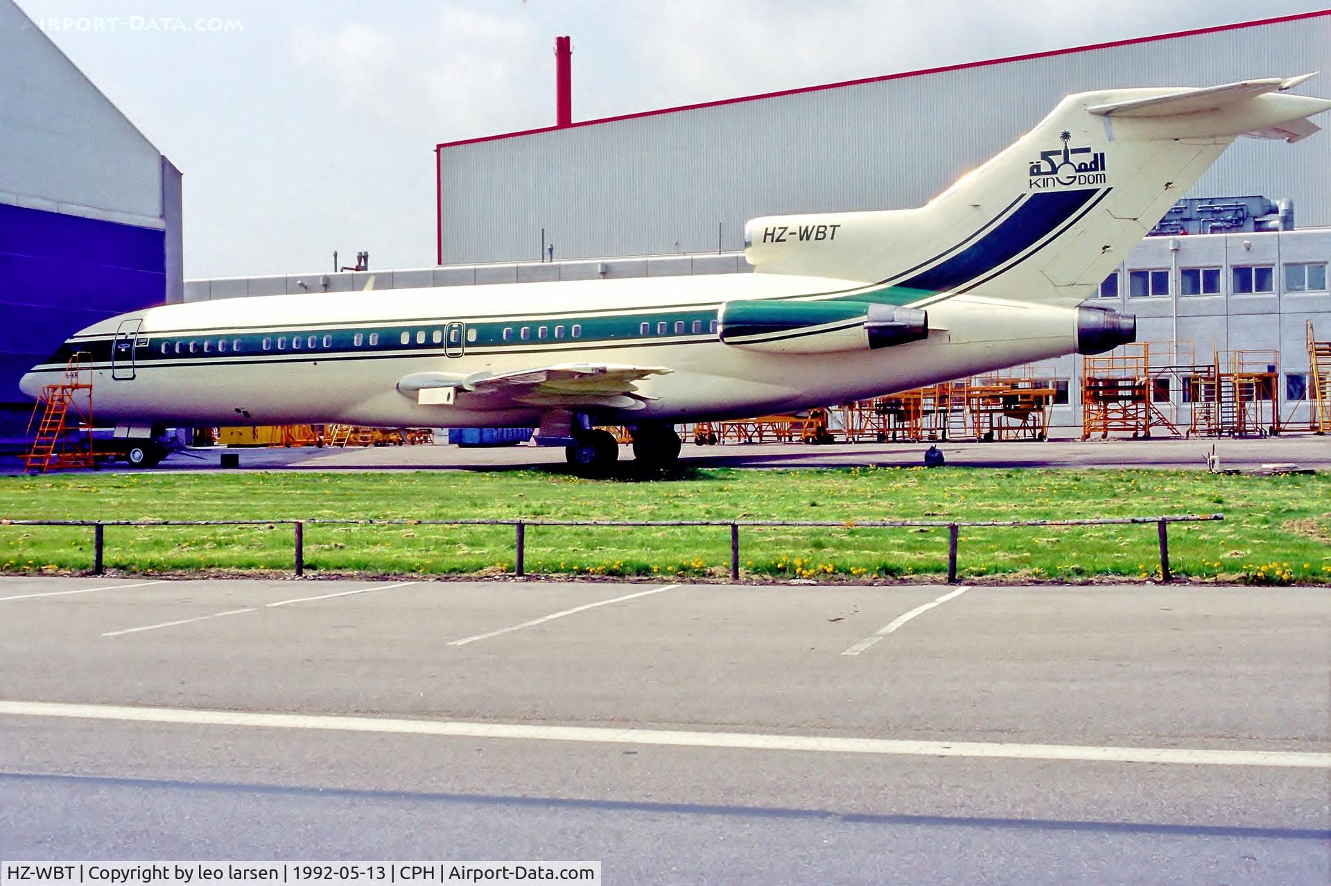 HZ-WBT, 1966 Boeing 727-95 C/N 19252, Copenhagen 13.5.92
