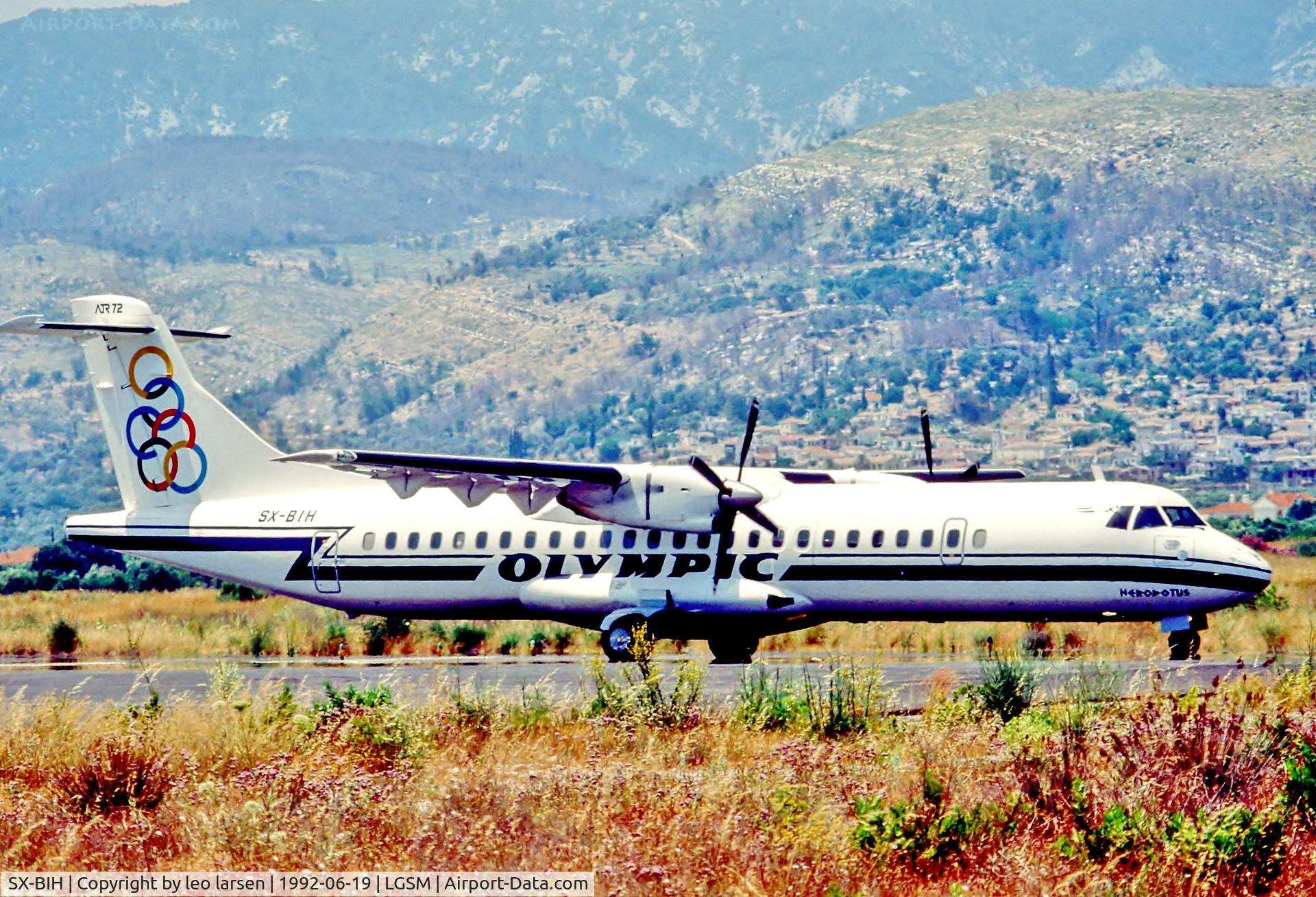 SX-BIH, 1992 ATR 72-202 C/N 305, Samos SMI 19.6.92