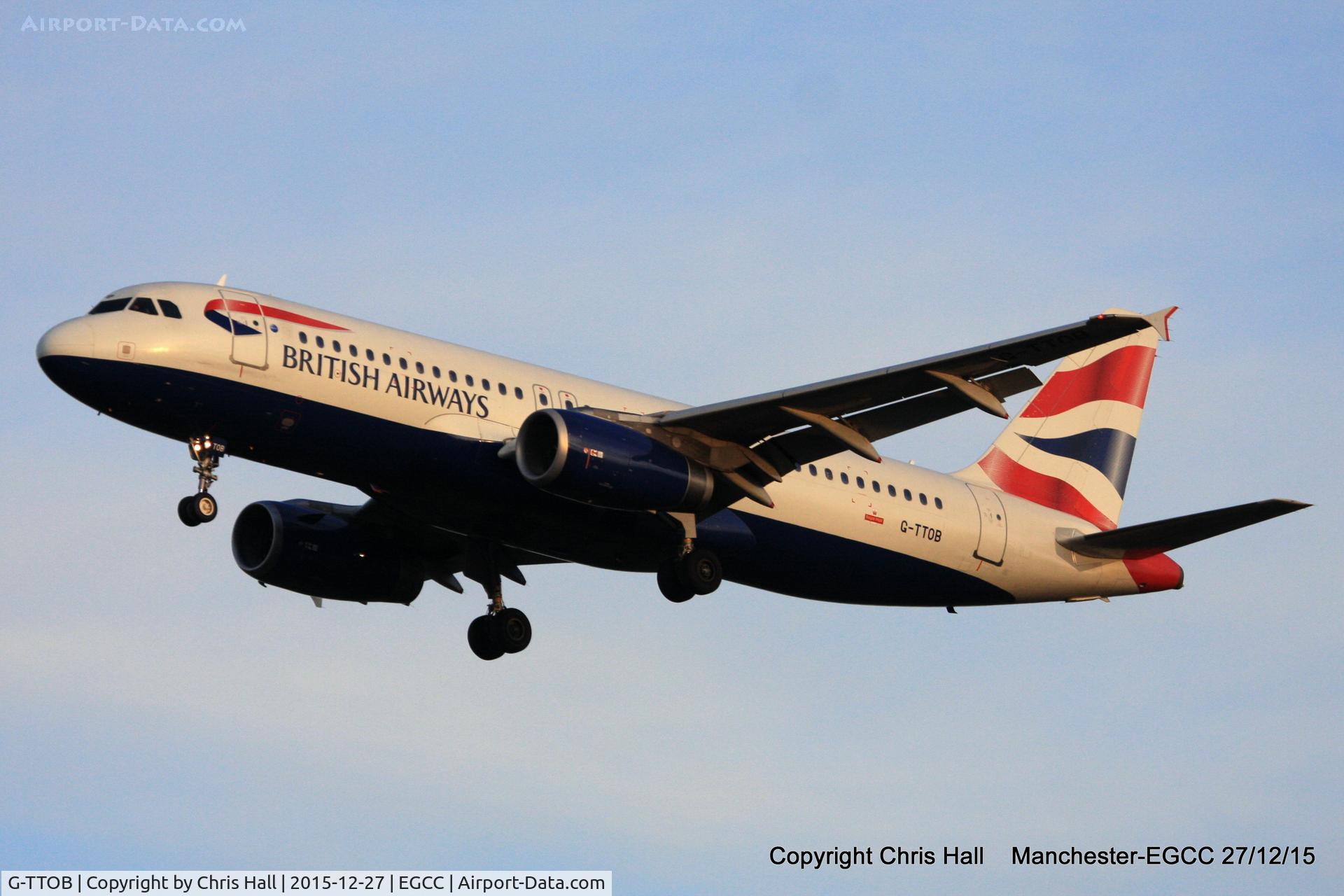 G-TTOB, 2001 Airbus A320-232 C/N 1687, British Airways