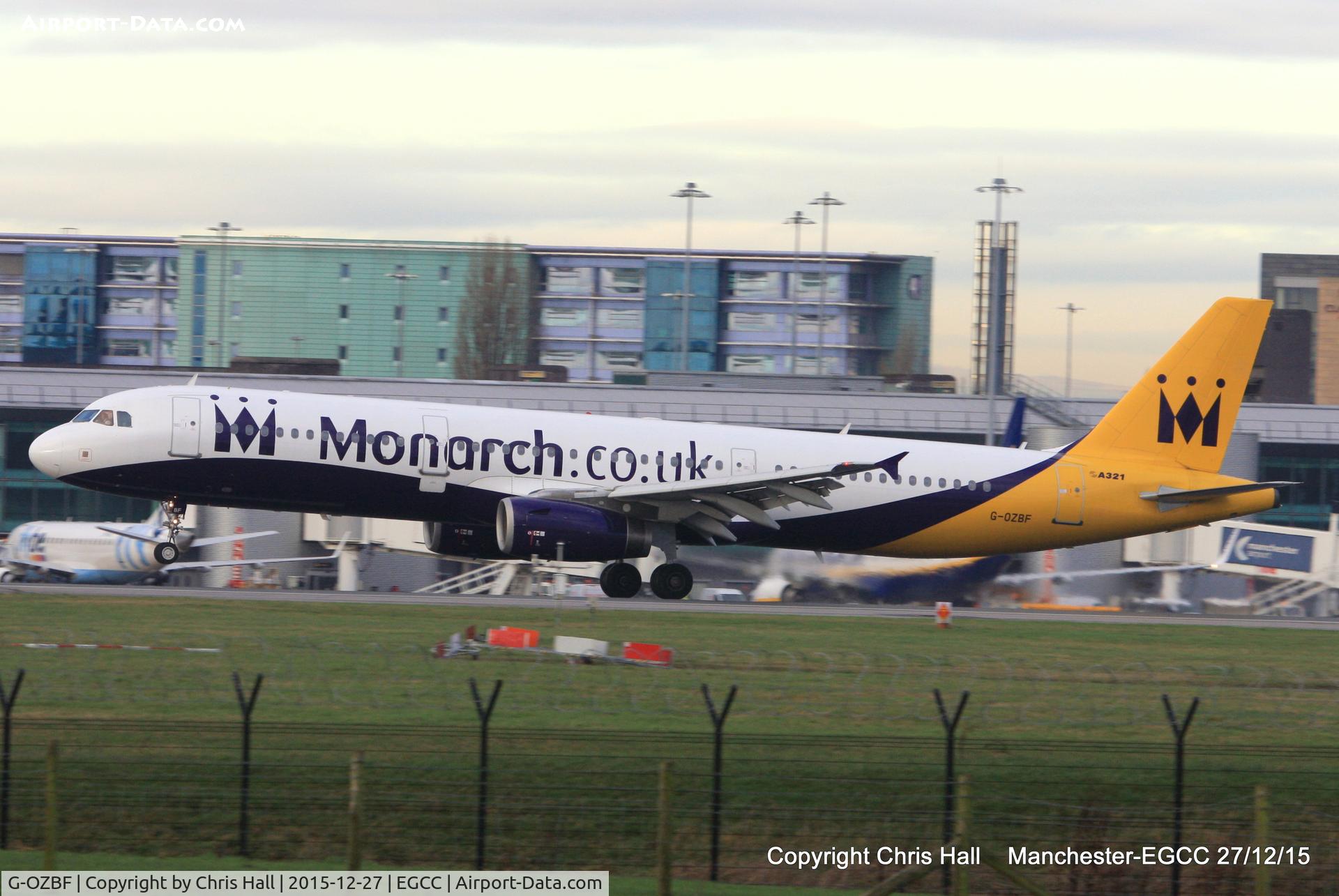 G-OZBF, 2002 Airbus A321-231 C/N 1763, Monarch