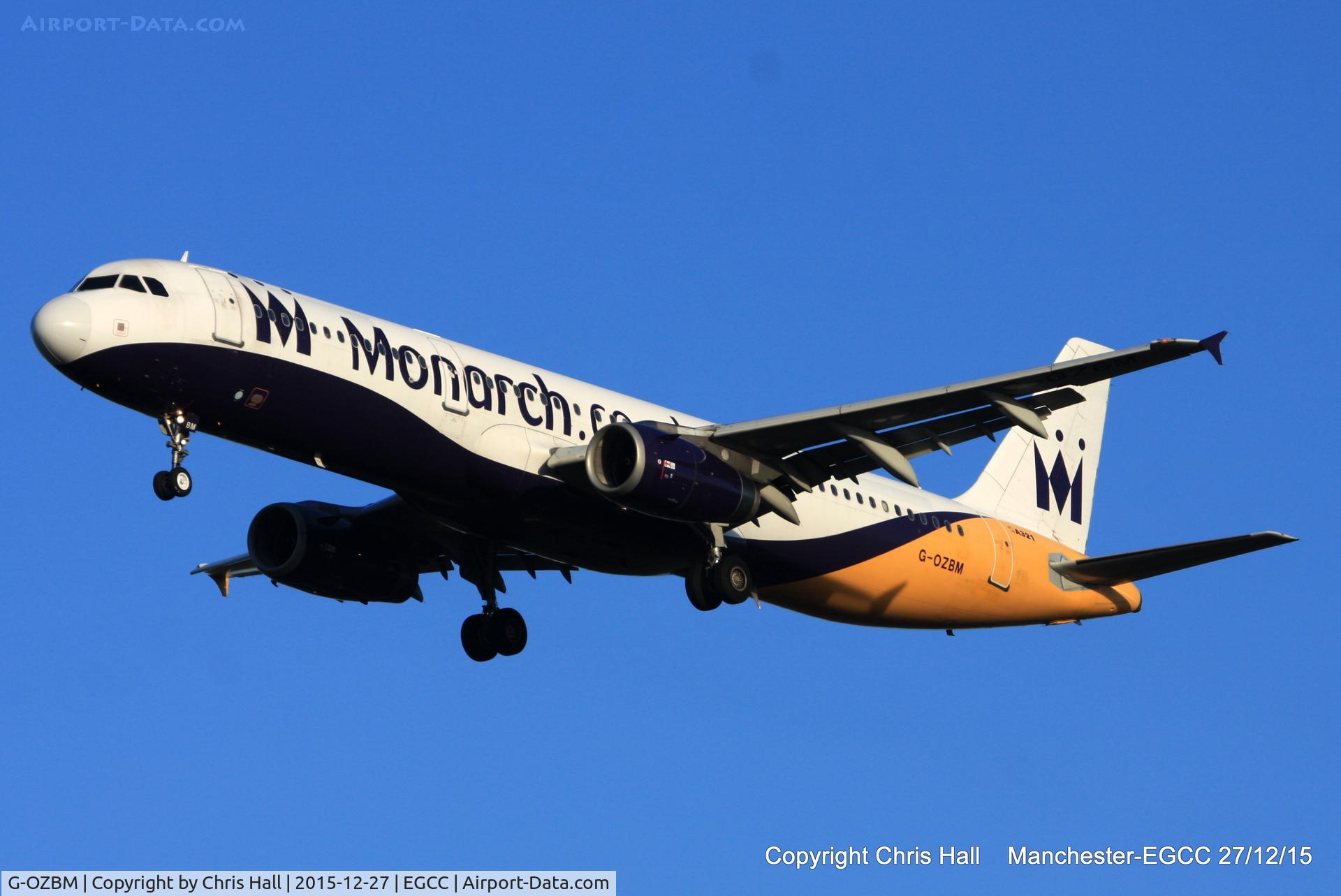 G-OZBM, 1999 Airbus A321-231 C/N 1045, Monarch