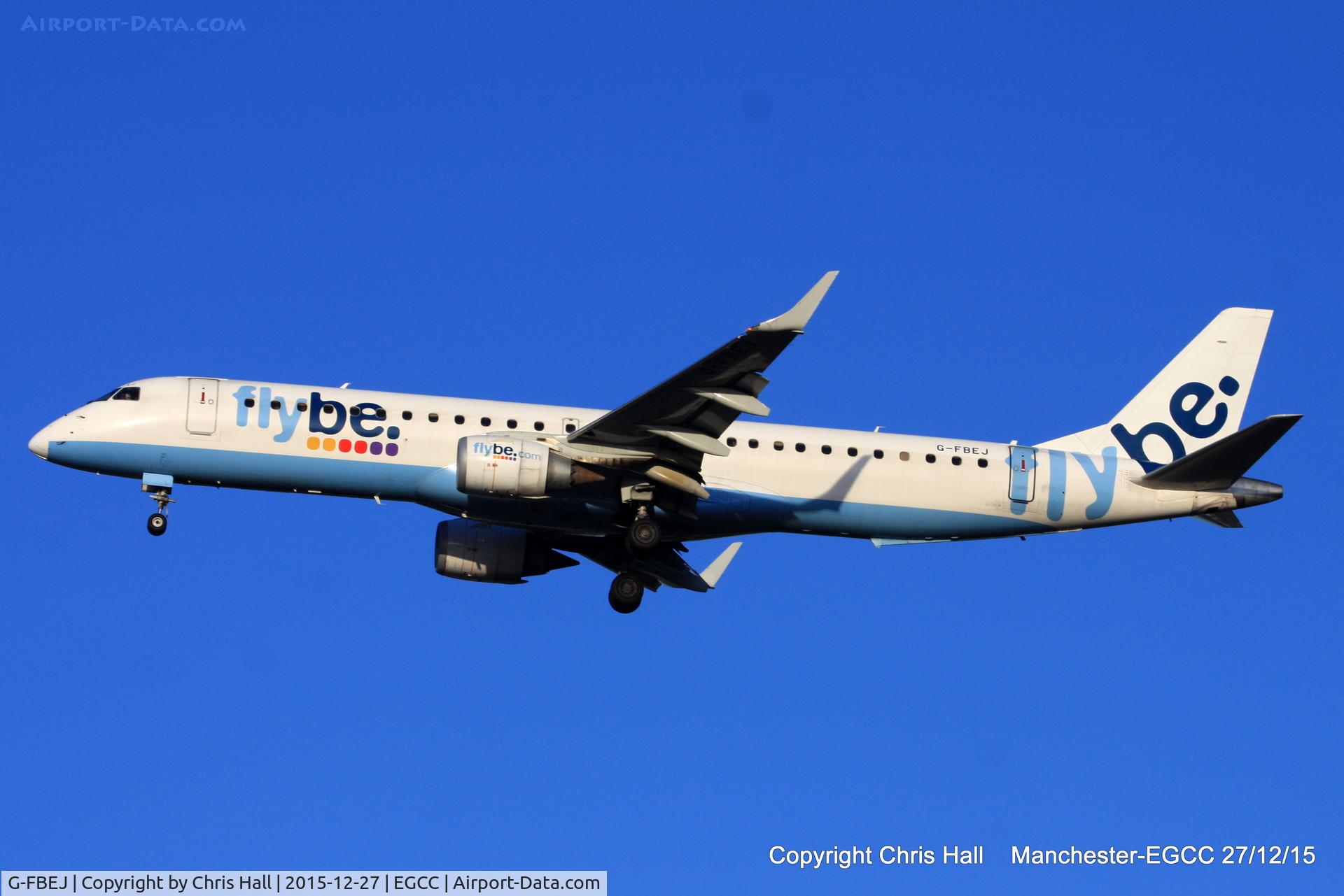 G-FBEJ, 2007 Embraer 195LR (ERJ-190-200LR) C/N 19000155, flybe