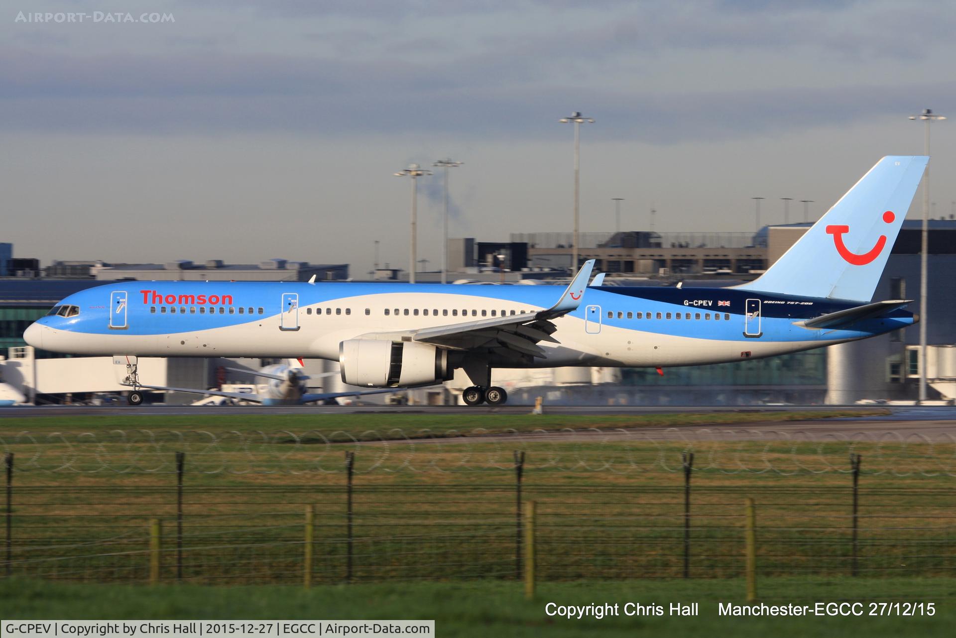G-CPEV, 1999 Boeing 757-236 C/N 29943, Thomson