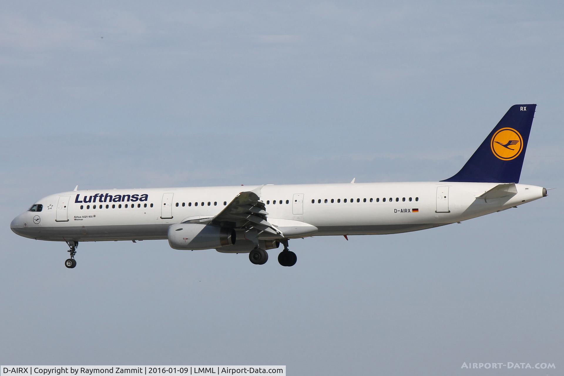 D-AIRX, 1998 Airbus A321-131 C/N 0887, A321 D-AIRX Lufthansa