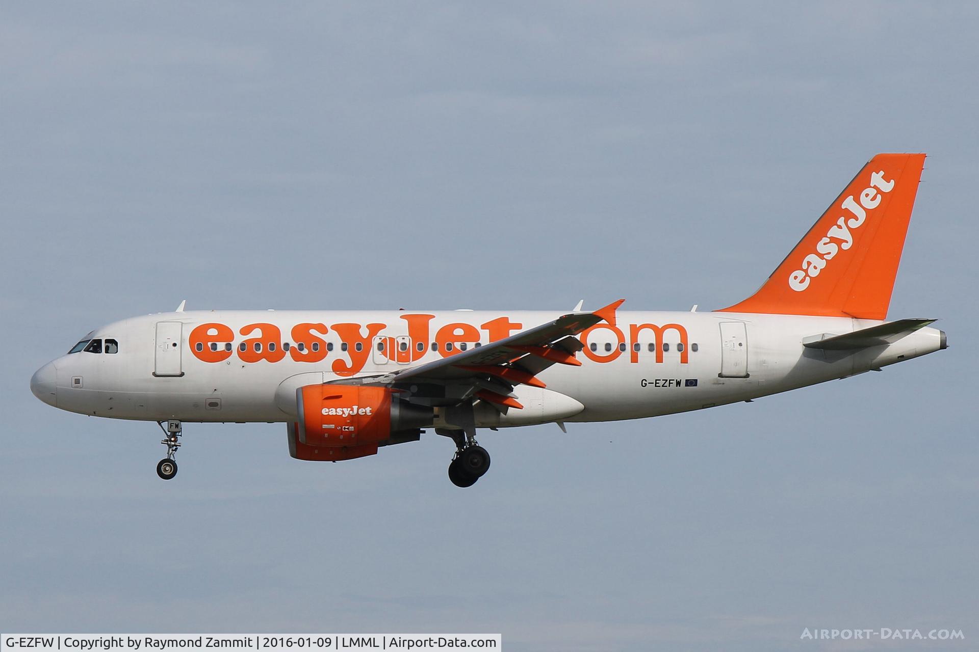 G-EZFW, 2010 Airbus A319-111 C/N 4380, A319 G-EZFW Easyjet