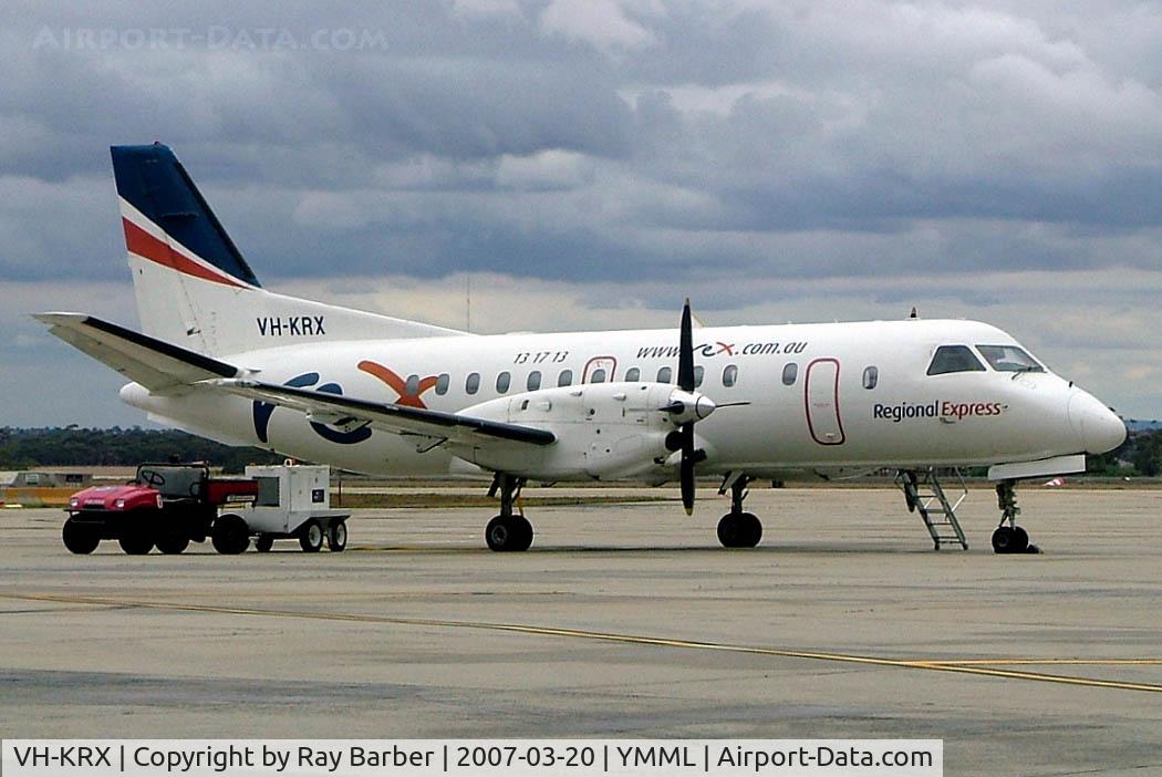 VH-KRX, 1991 Saab 340B C/N 340B-290, SAAB-Scania 340B [290] (Regional Express) Melbourne-Tullamarine~VH 20/03/2007
