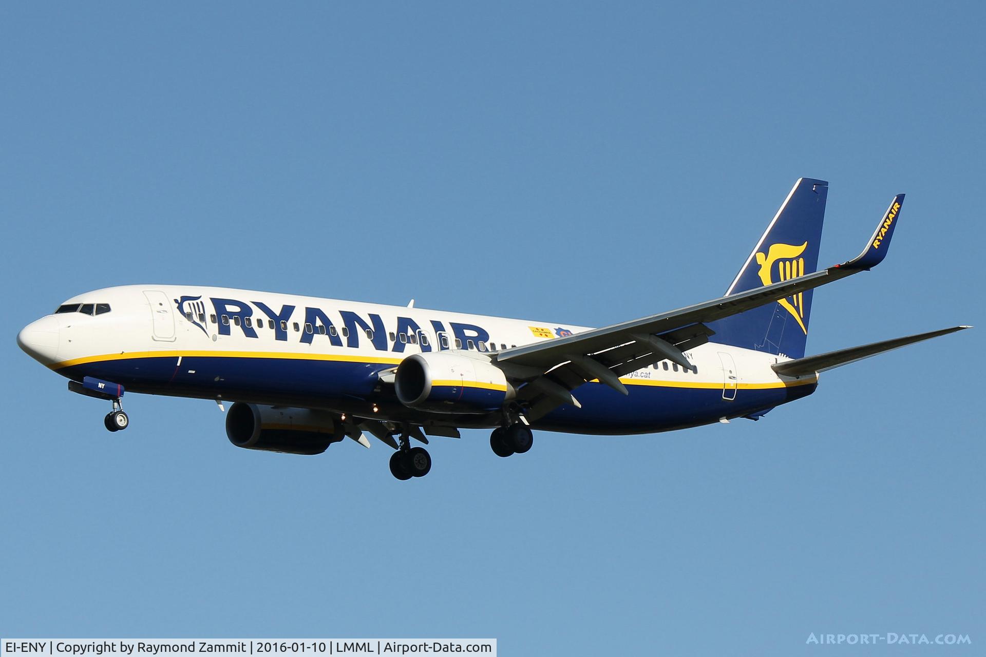 EI-ENY, 2011 Boeing 737-8AS C/N 35042, B737-800 EI-ENY Ryanair