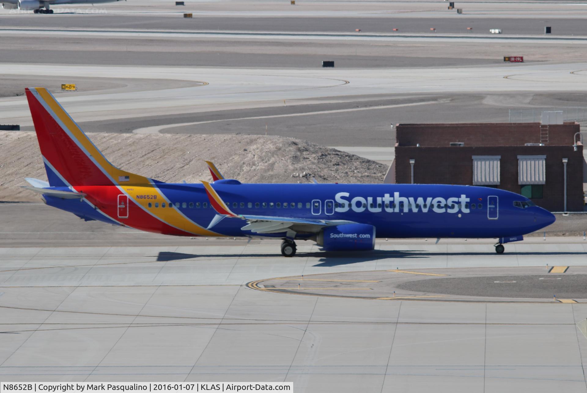 N8652B, 2014 Boeing 737-8H4 C/N 36971, Boeing 737-800