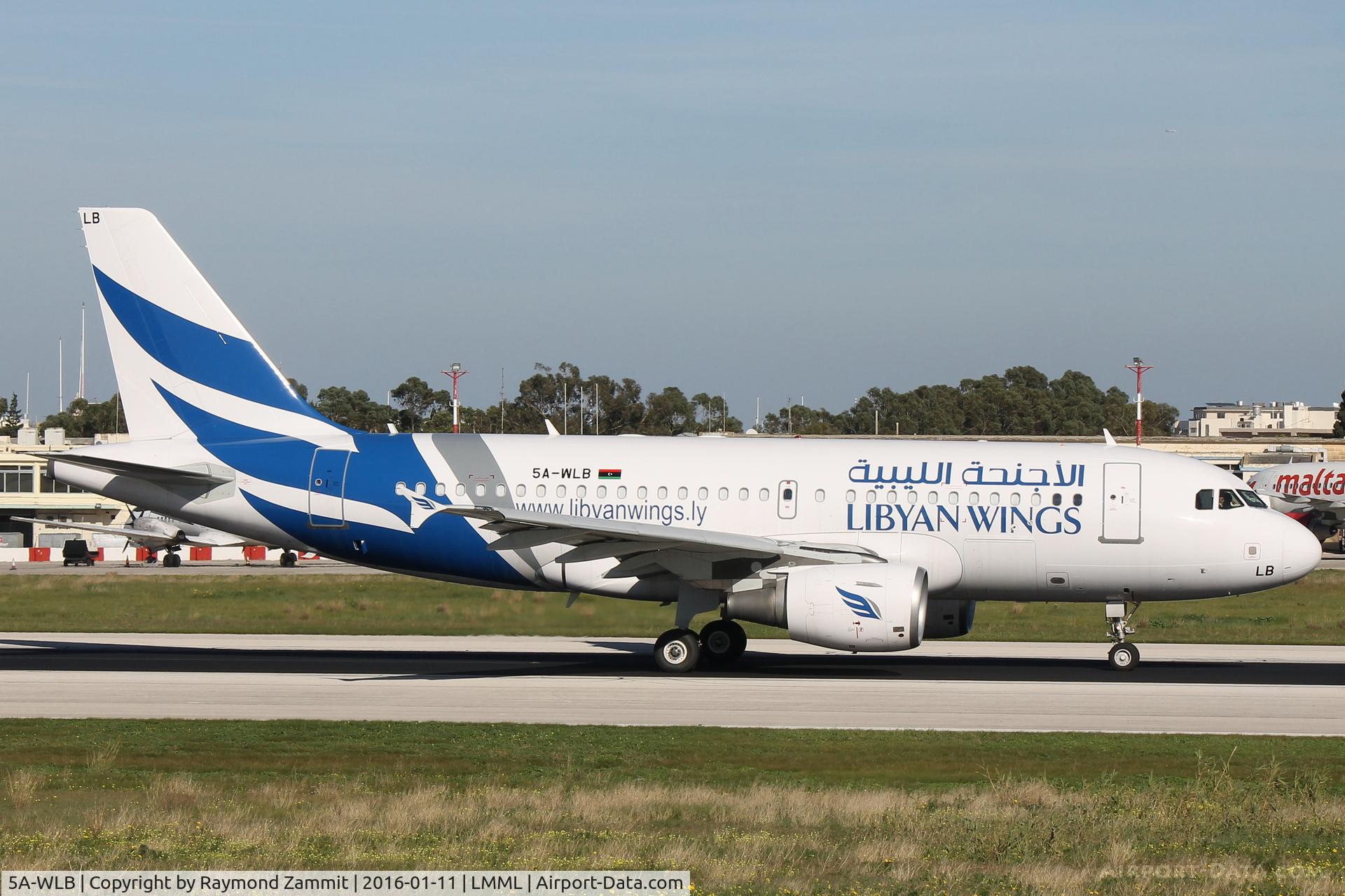 5A-WLB, 2006 Airbus A319-112 C/N 2954, A319 5A-WLB Libyan Wings