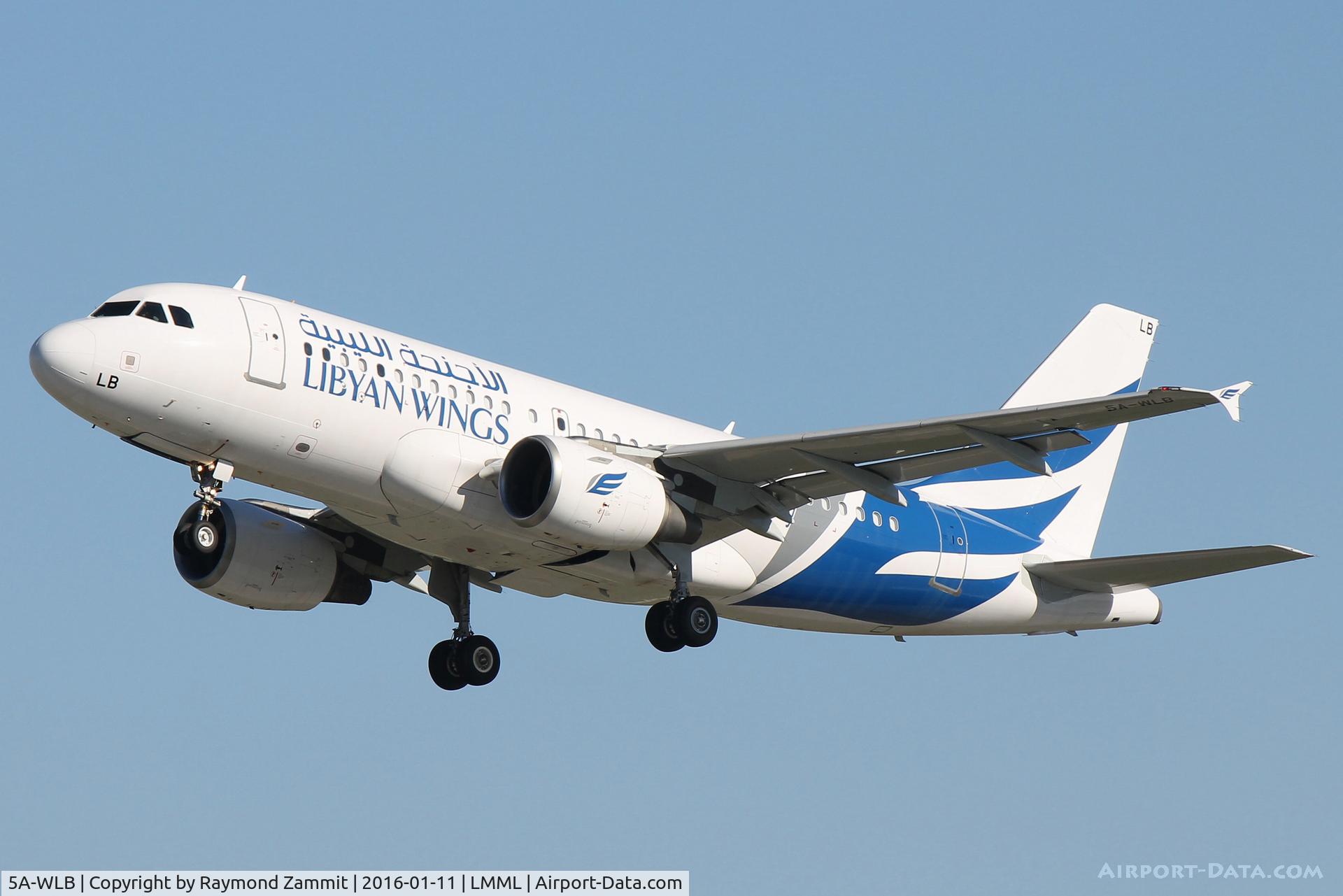 5A-WLB, 2006 Airbus A319-112 C/N 2954, A319 5A-WLB Libyan Wings